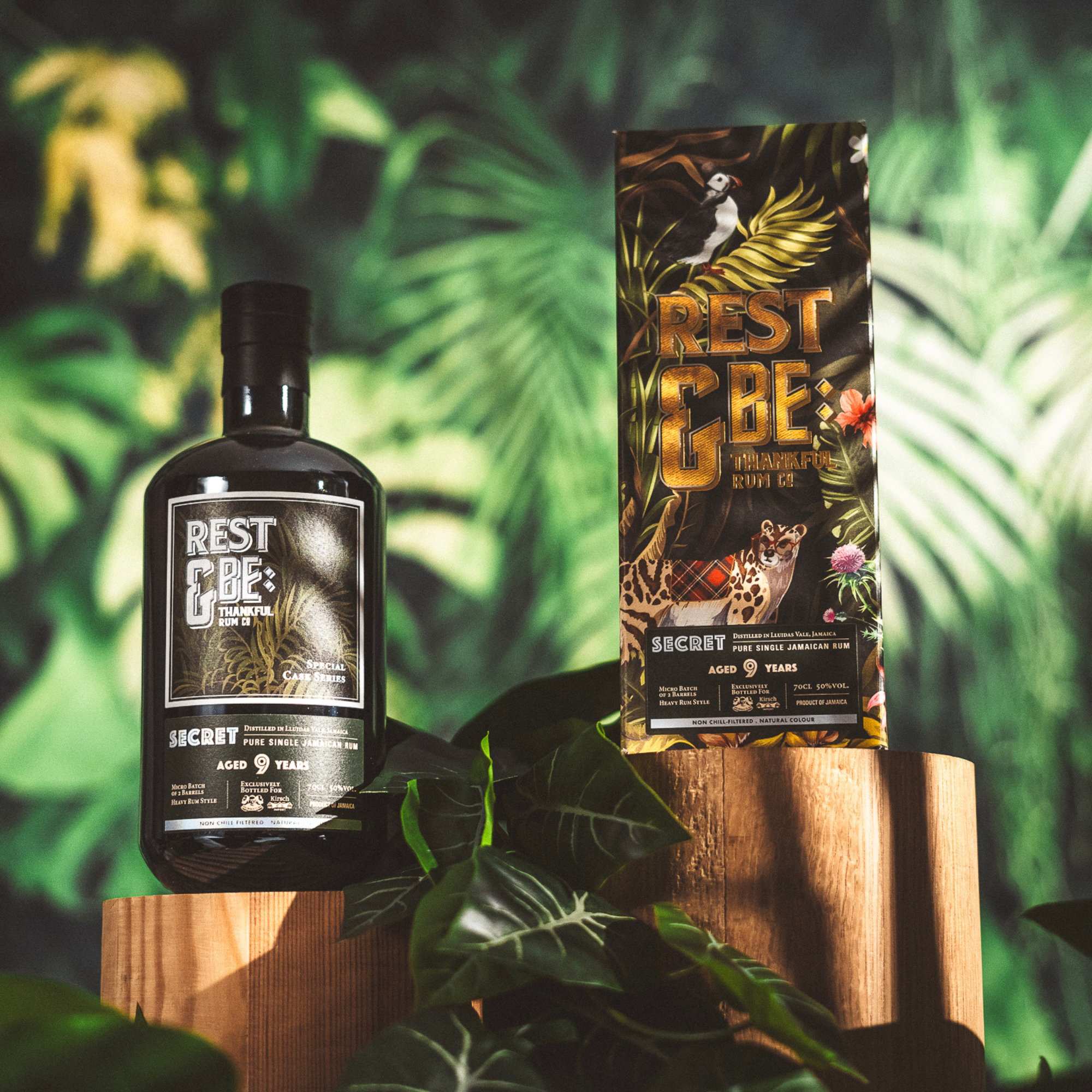 Secret Jamaica Rum 2015/2024 - 9 y.o. - Micro Batch - Rest & Be Thankful (WuDramClan & Kirsch Import)