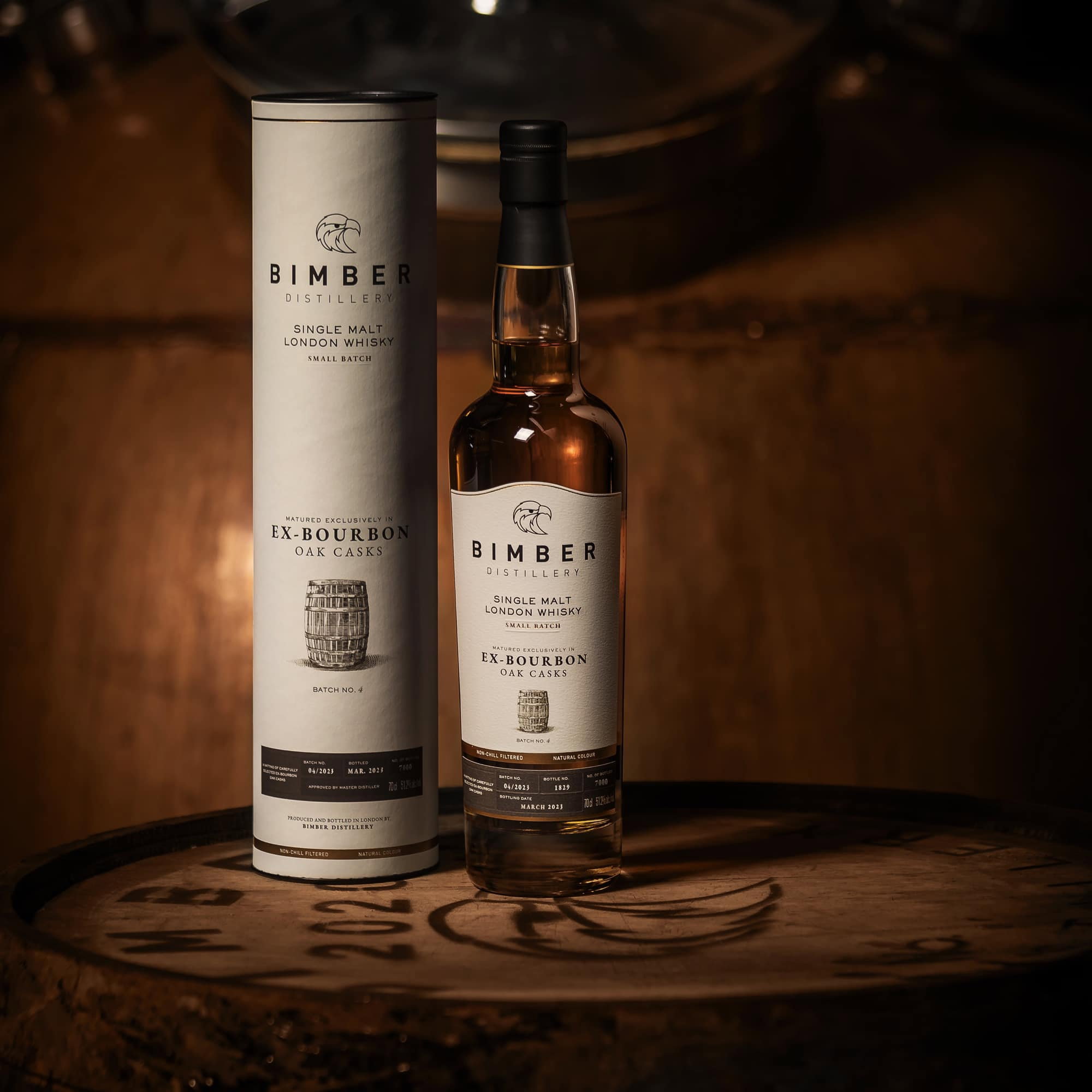 Bimber Single Malt London Whisky - Bourbon Cask Batch 4