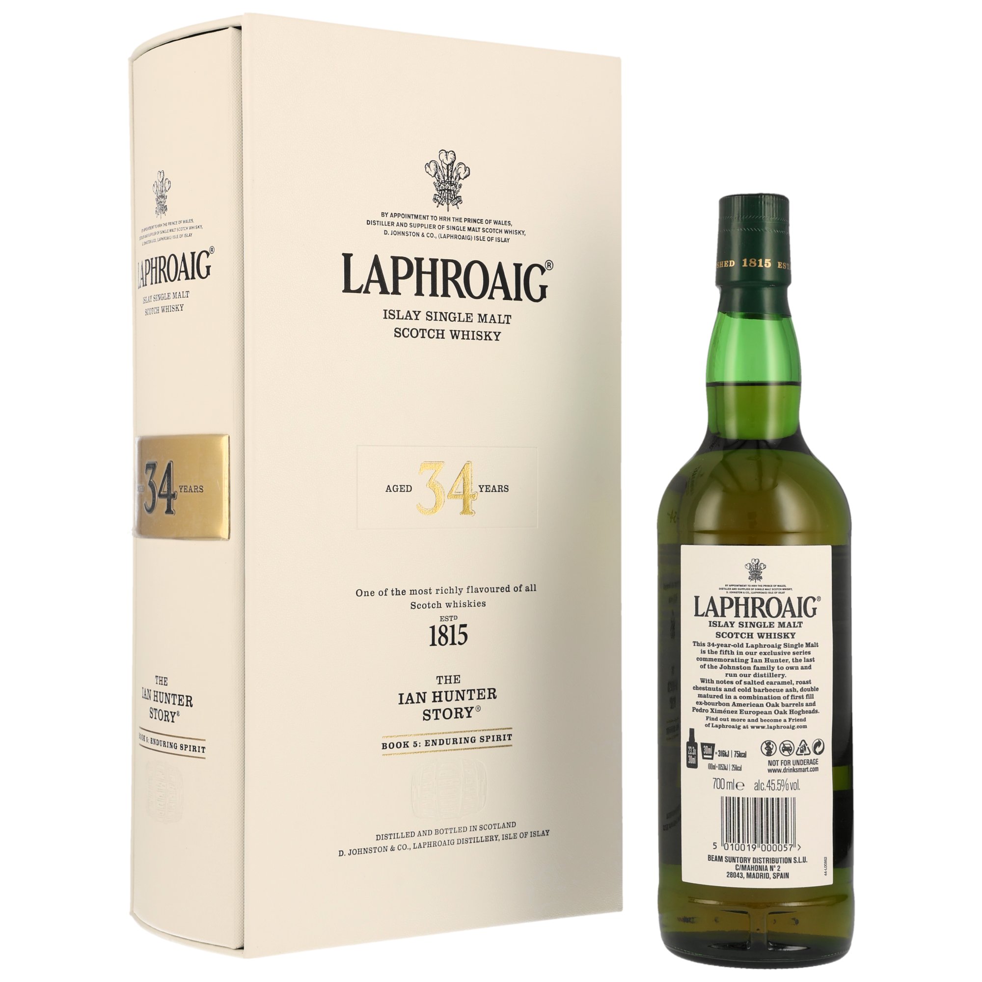 Laphroaig 34 y.o. - The Ian Hunter Story 2023