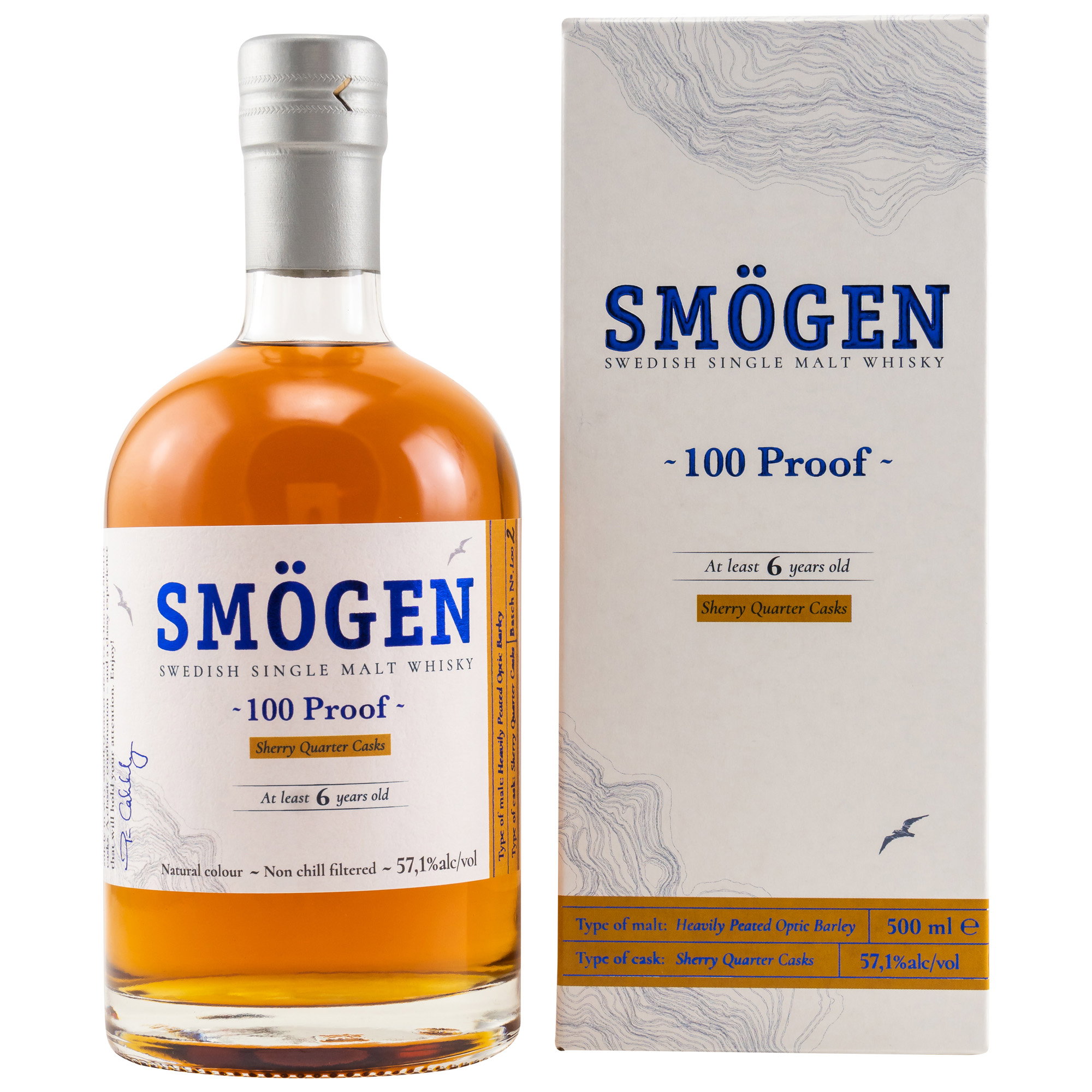 Smögen 100 Proof - 6 y.o. - Batch 2 - Swedish Single Malt