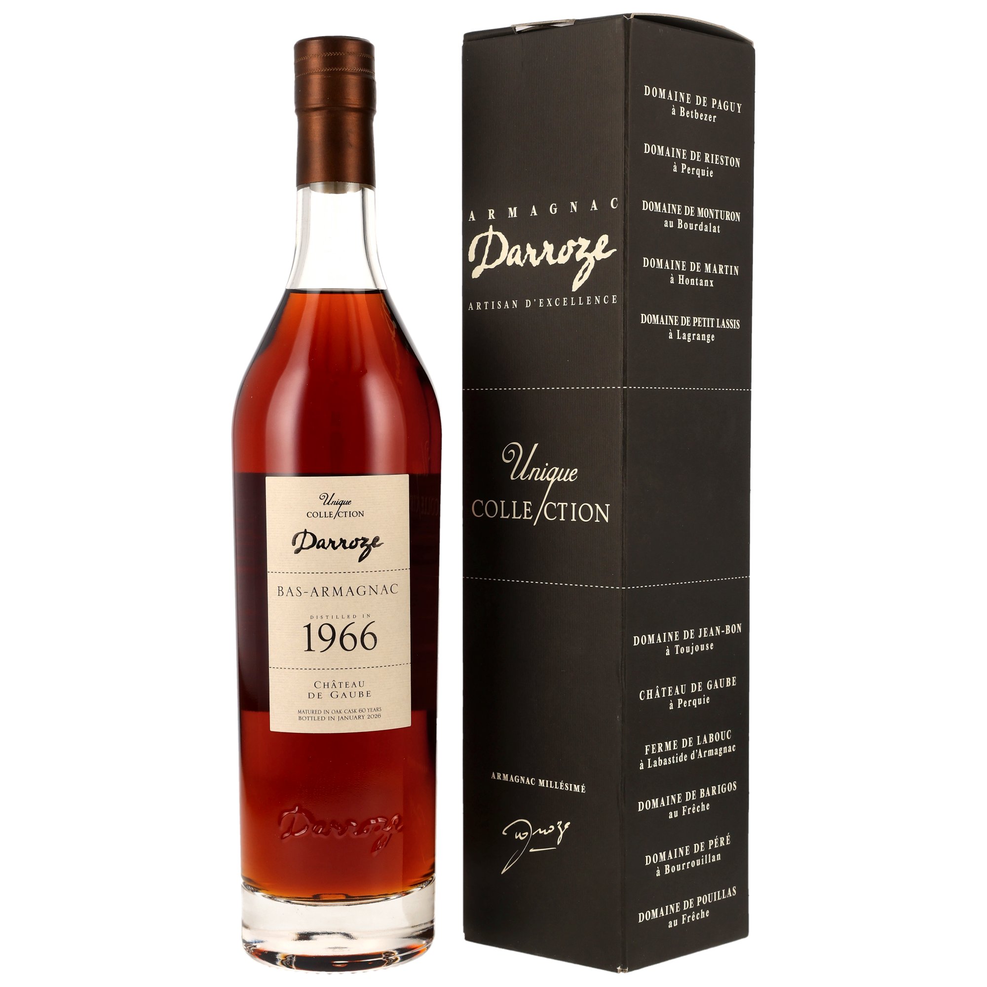 Chateau de Gaube 1966/2026 - Armagnac Darroze