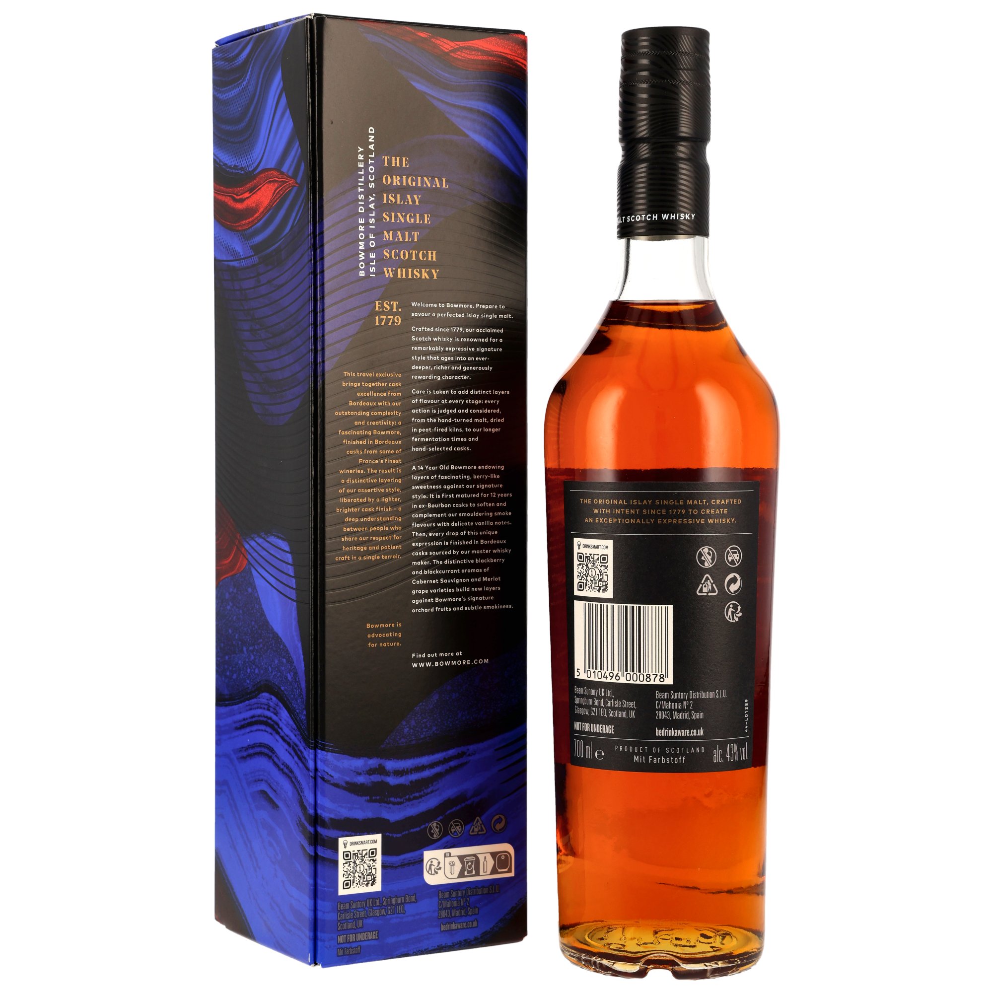 Bowmore 14 y.o. Bordeaux Casks