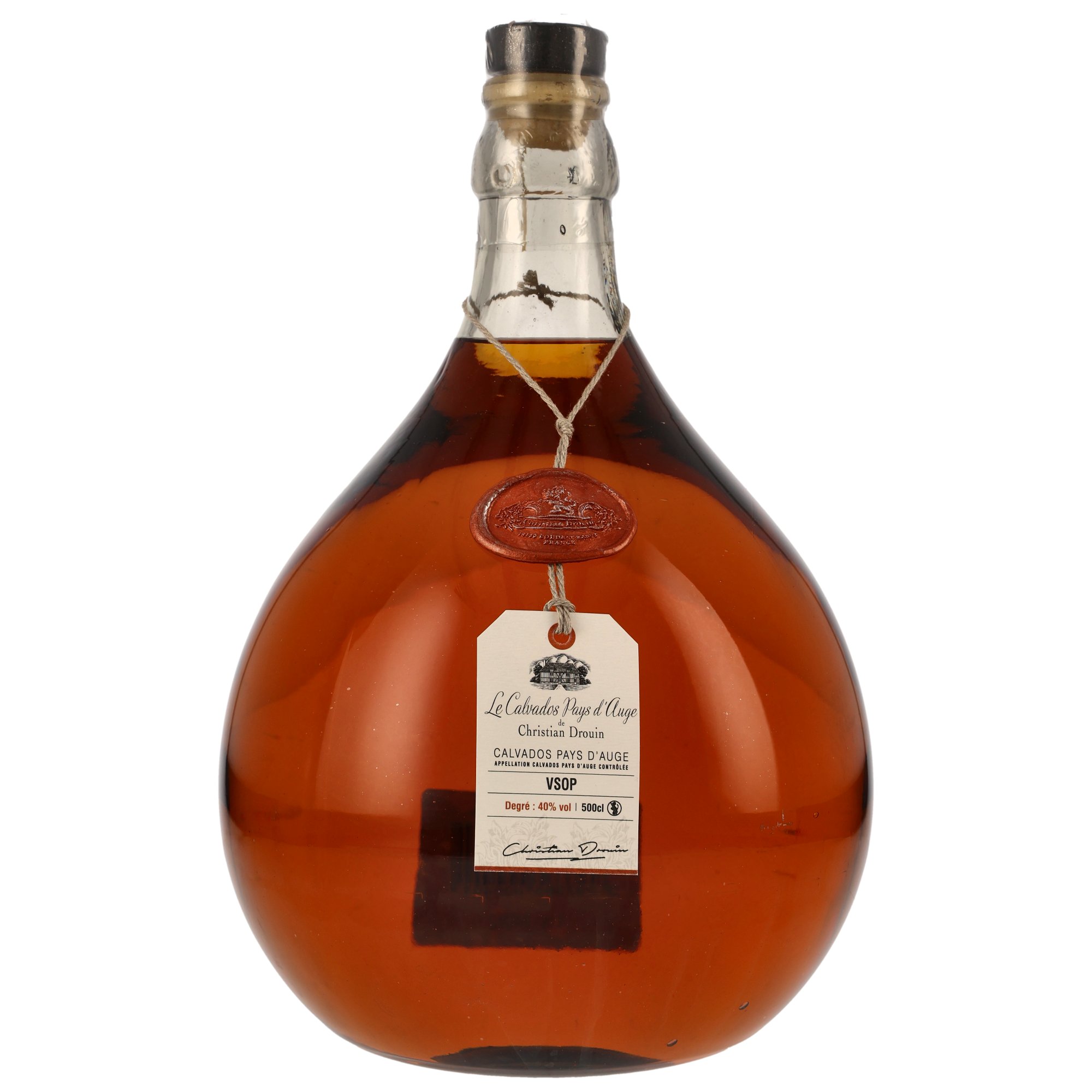 Christian Drouin VSOP Pale & Dry Calvados Pays d'Auge  - 5 l Dame Jeanne