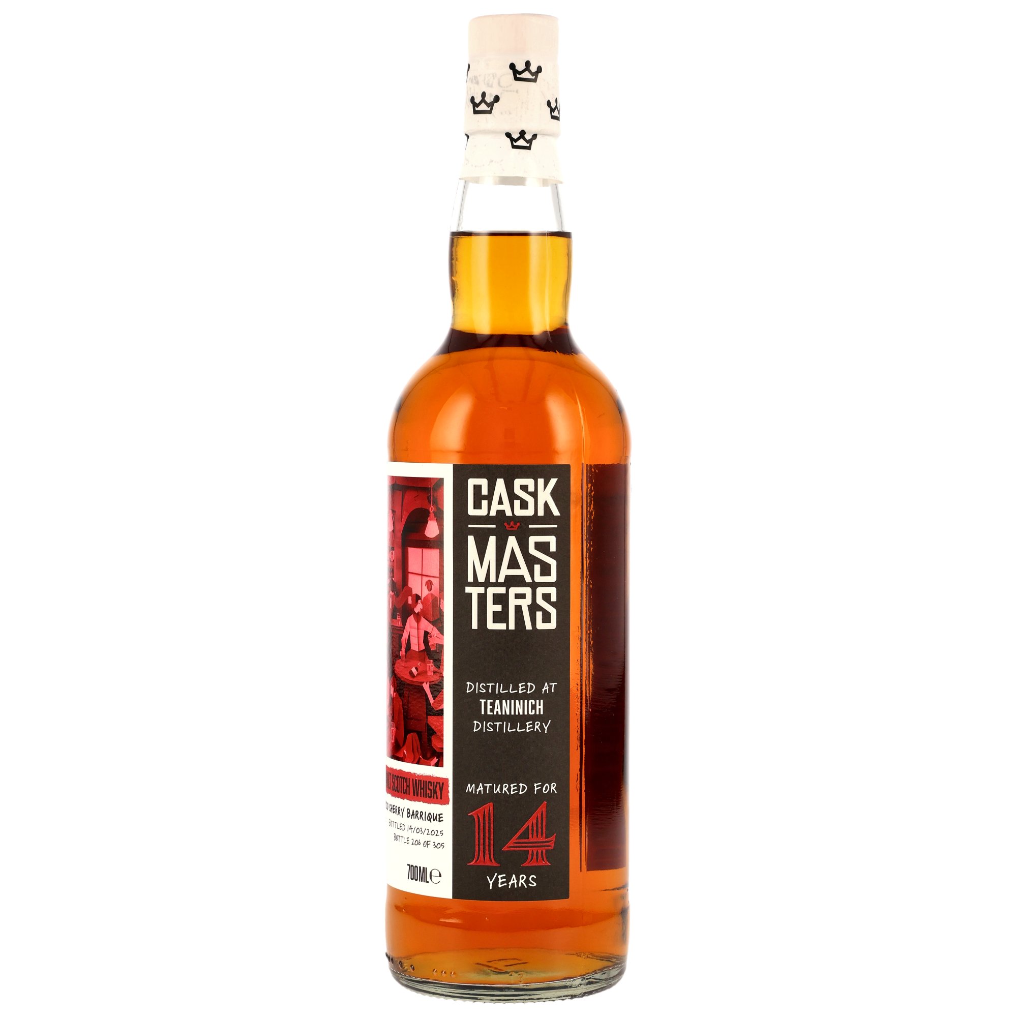 Teaninich 2010/2025 - 14 y.o. - 1st Fill Oloroso Sherry Barrique #708907 - Cask Masters - Brave New Spirits