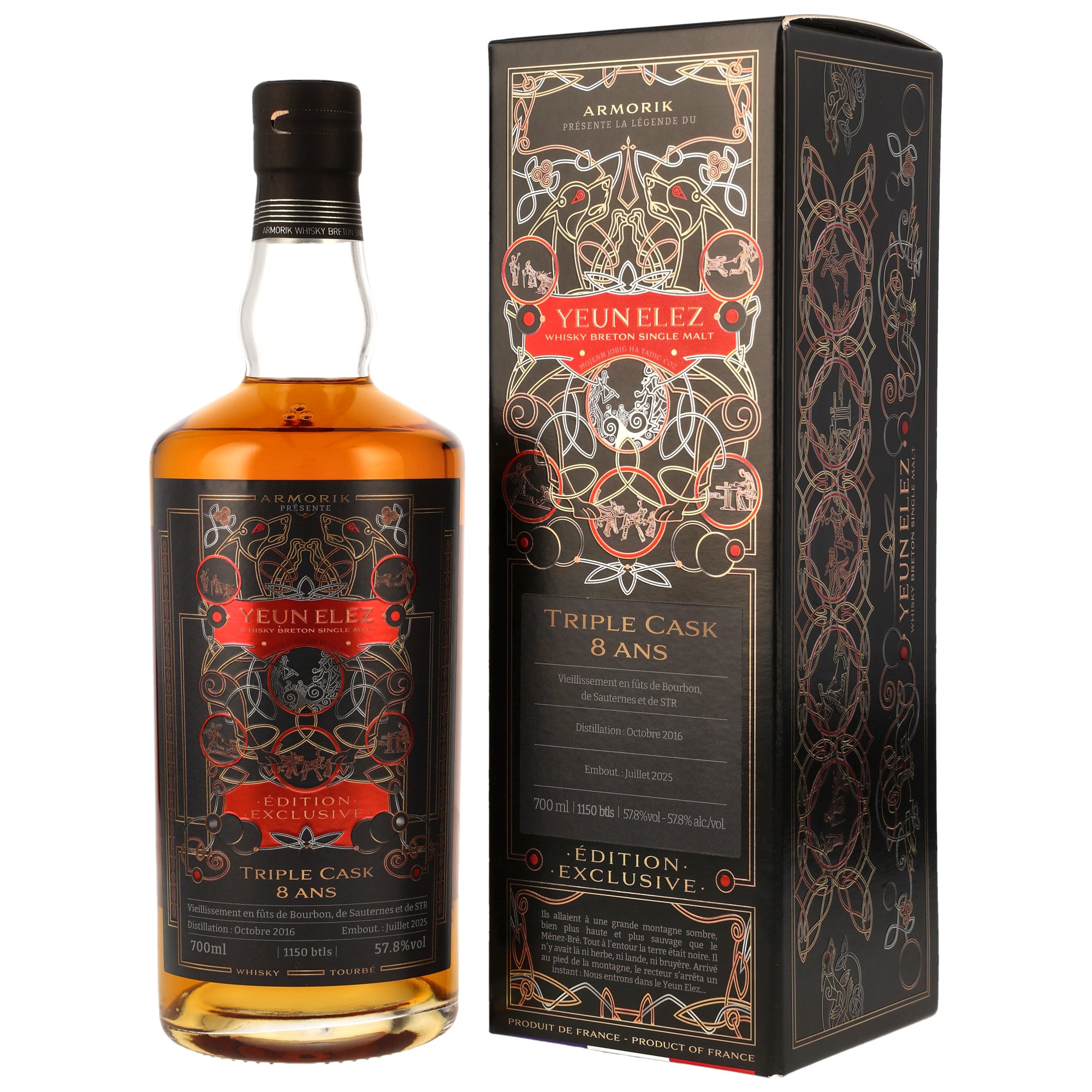Armorik Yeun Elez 2016/2025 - 8 y.o. - Triple Cask Small Batch