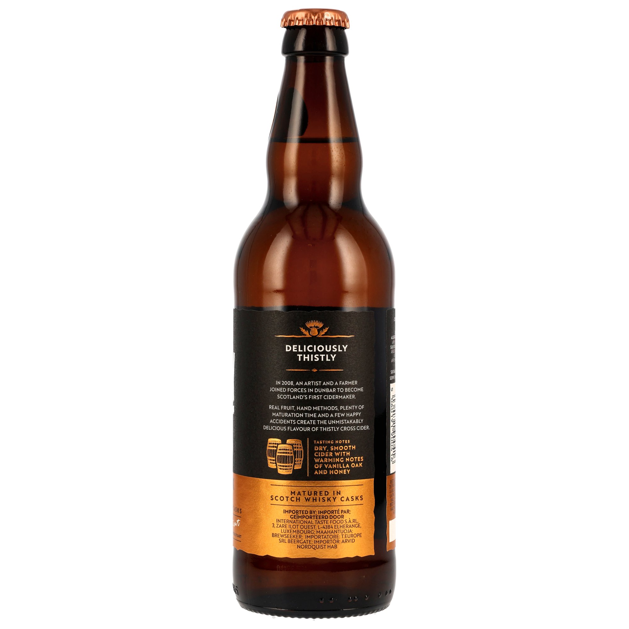Thistly Cross - Whisky Cask Cider MHD- Artikel