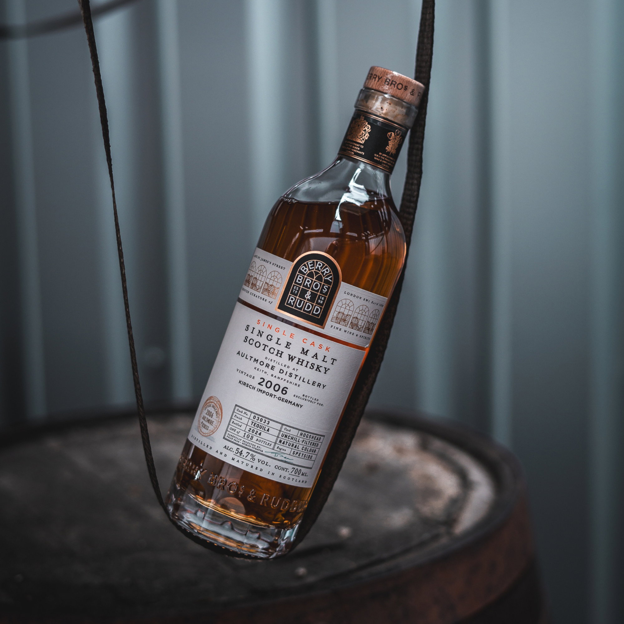 Aultmore 2006/2024 - #03033 (Berry Bros and Rudd) - Kirsch