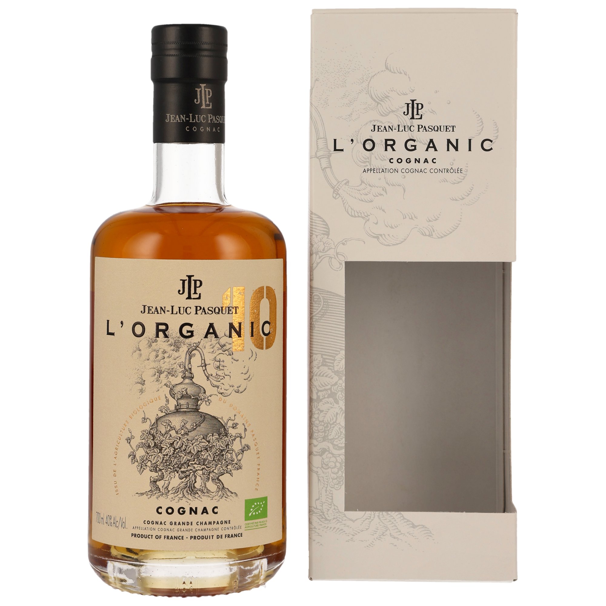 Jean-Luc Pasquet Cognac L'Organic 10