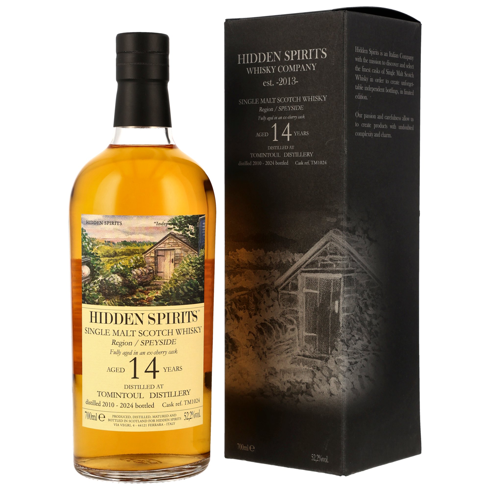 Tomintoul 2010/2024 - ?? y.o. - Ex-Sherry Cask #TM1024 - Hidden Spirits