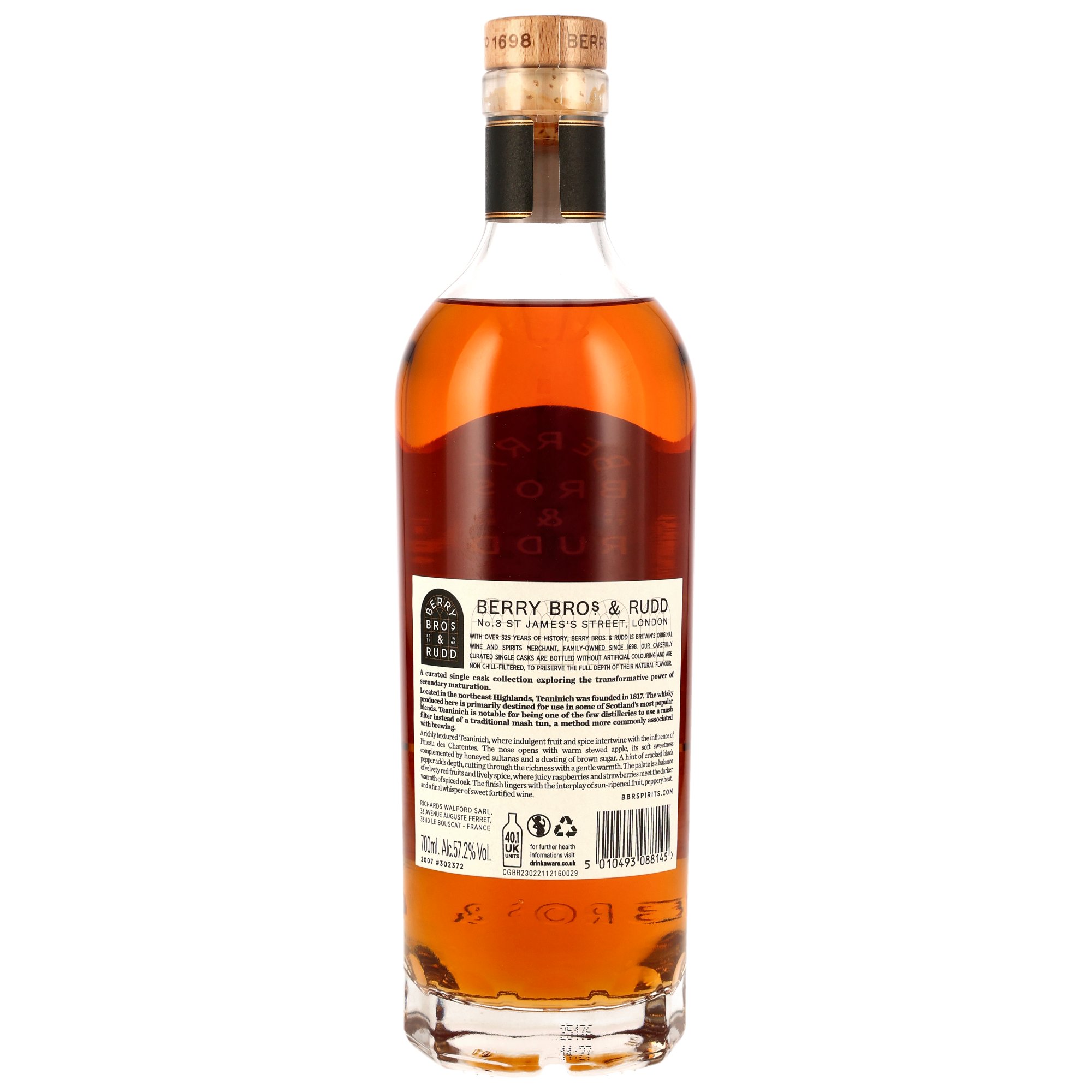 Teaninich 2007/2025 - 18 y.o. - Pineau des Charentes Finish #302372 (Berry Bros & Rudd)