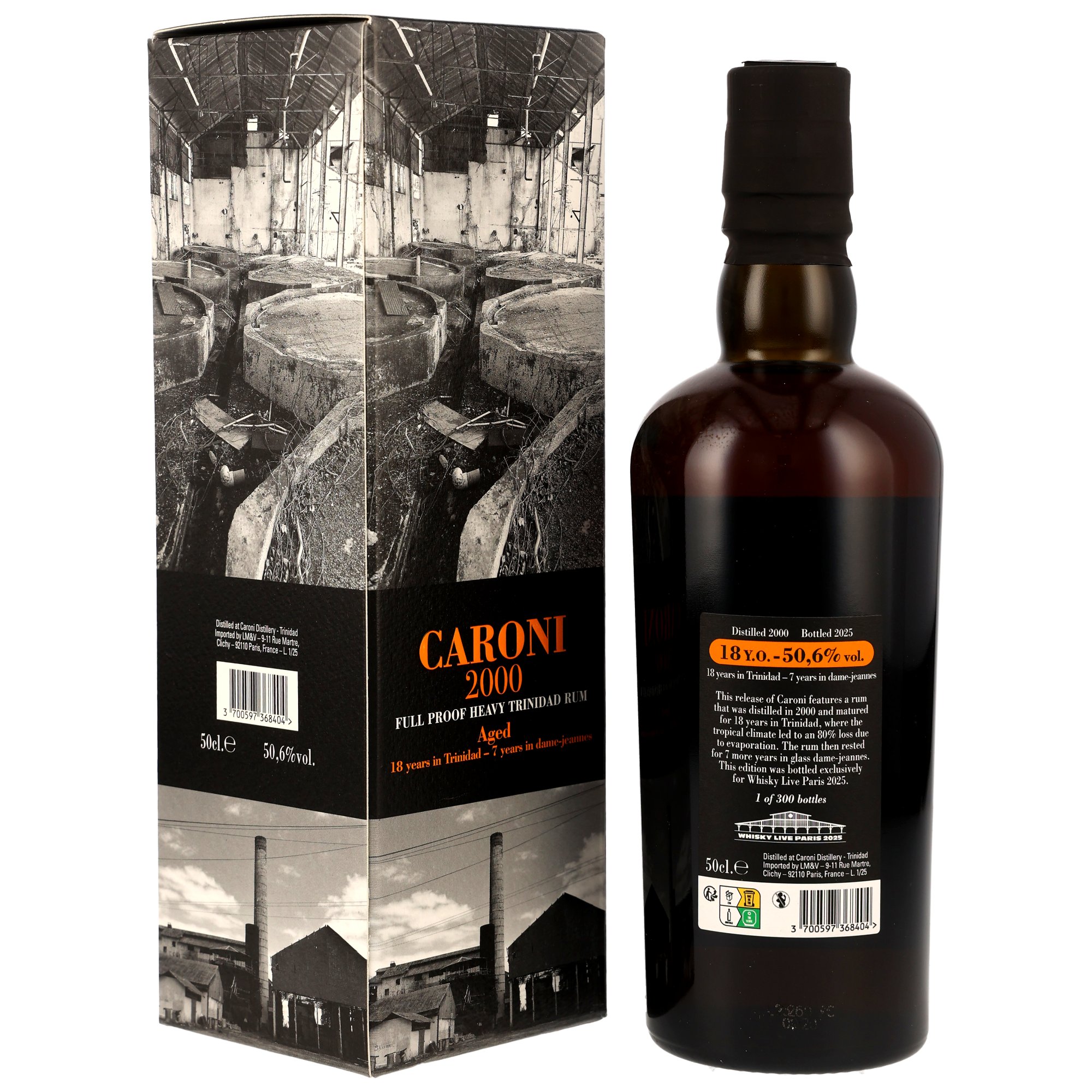 Caroni 2000/2025 - 25 y.o. - Whisky Live Paris 2025 Edition