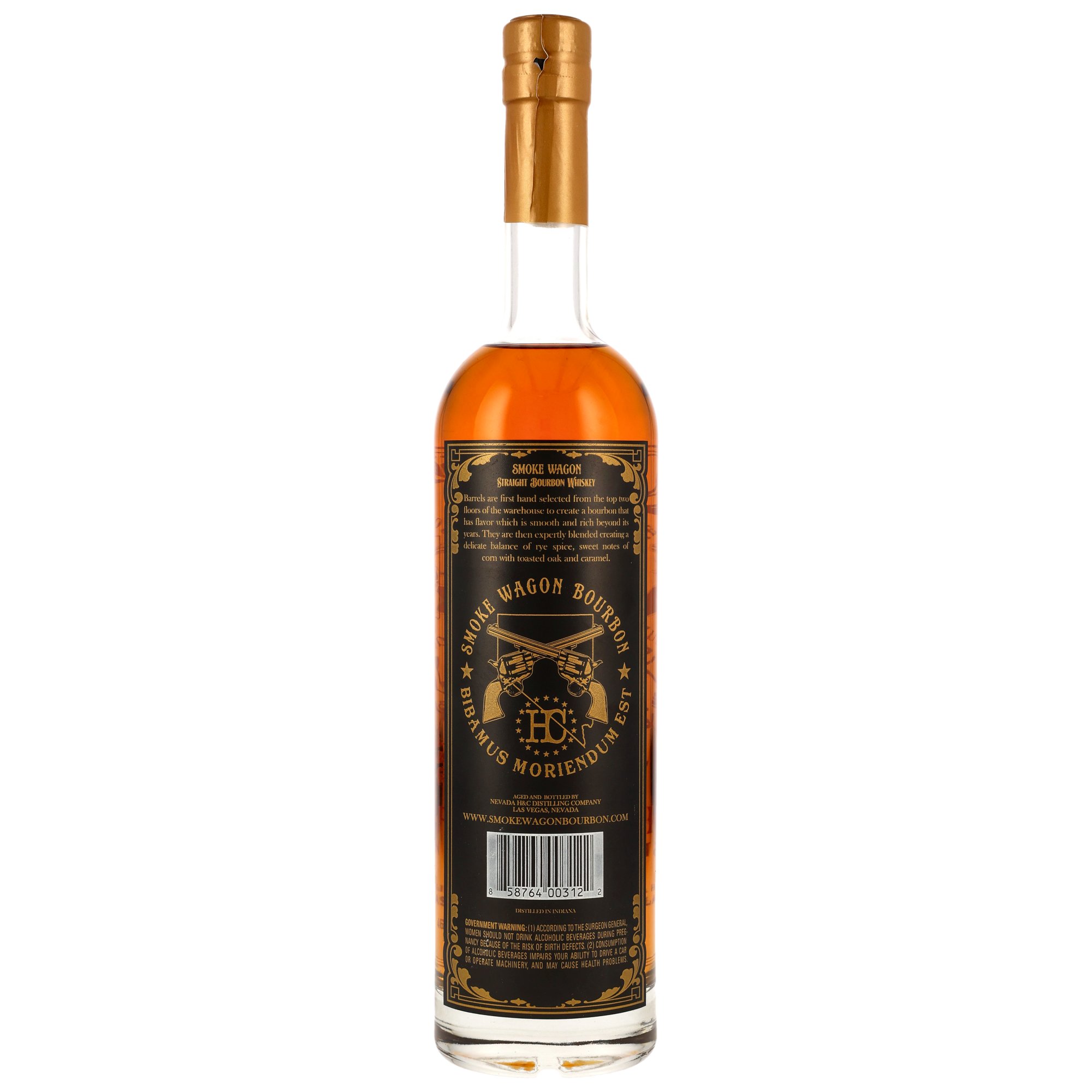 Nevada Distilling Smoke Wagon Bourbon