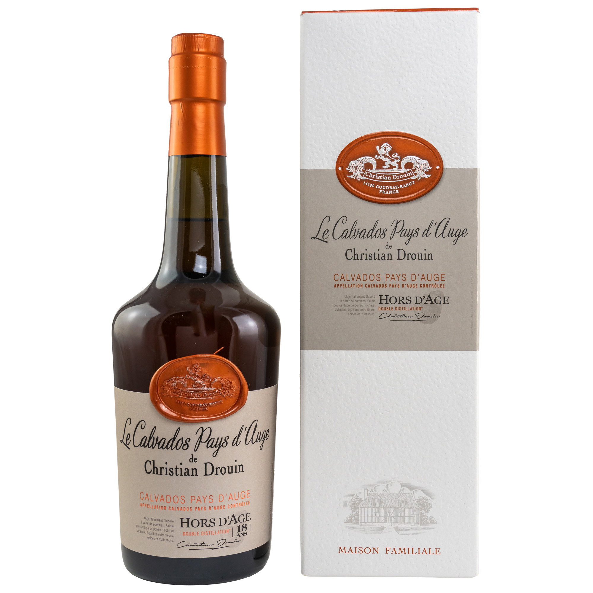 Christian Drouin Hors d'âge Calvados Pays d'Auge