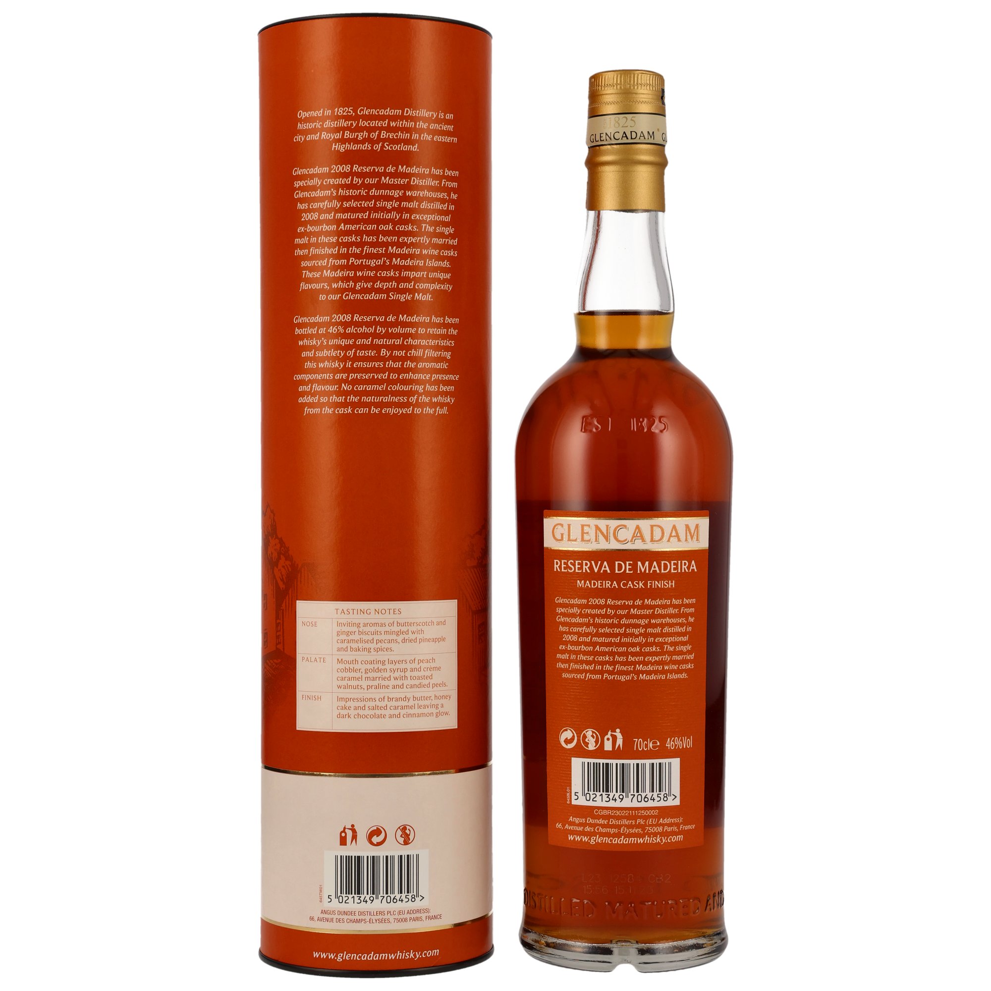 Glencadam 2008/2023 - 15 y.o. Madeira Cask Finish