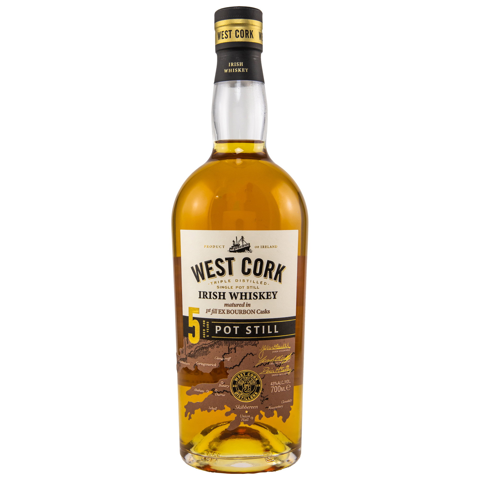 West Cork 5 y.o. Pot Still Whiskey