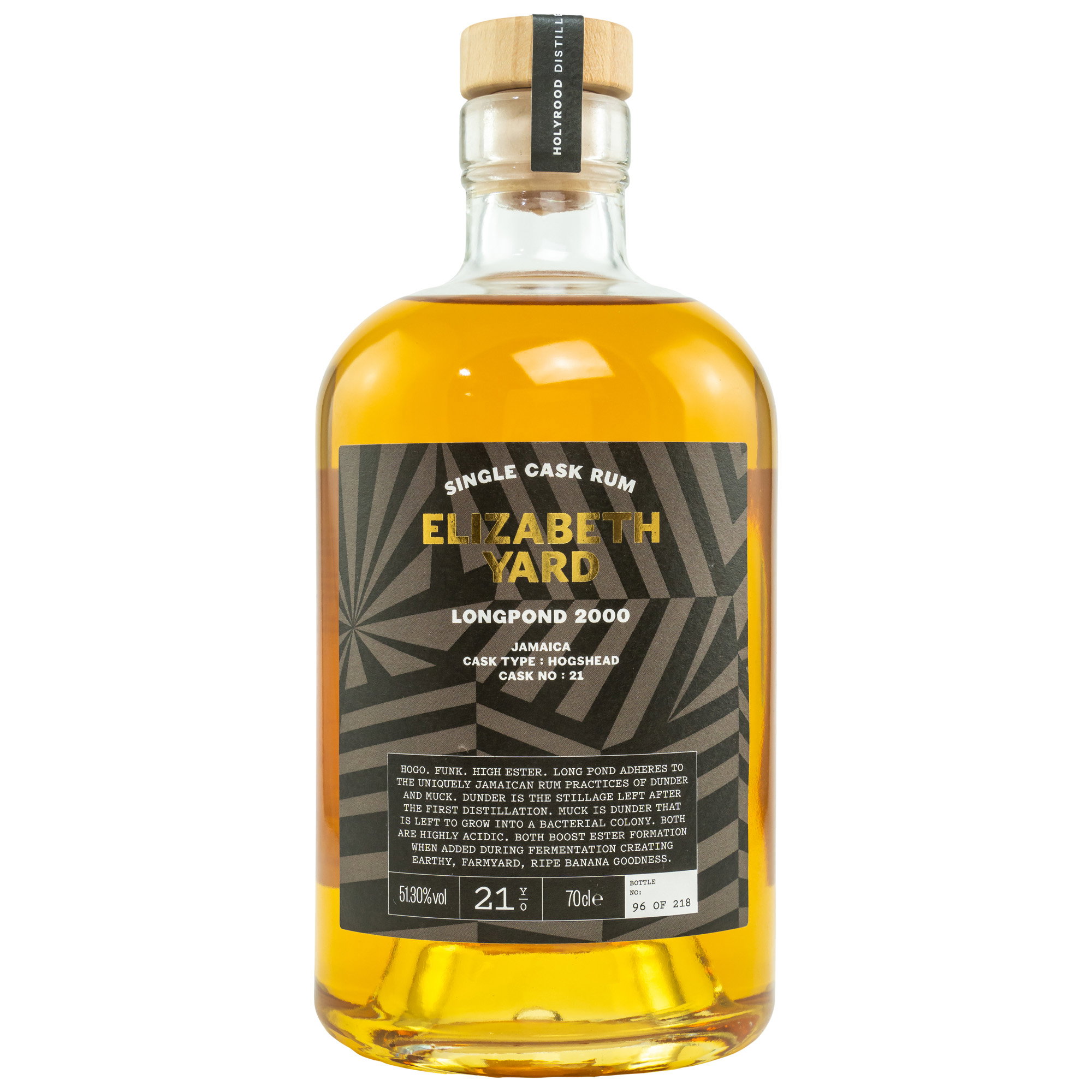 Elizabeth Yard Rum Long Pond Distillery 21 y.o.