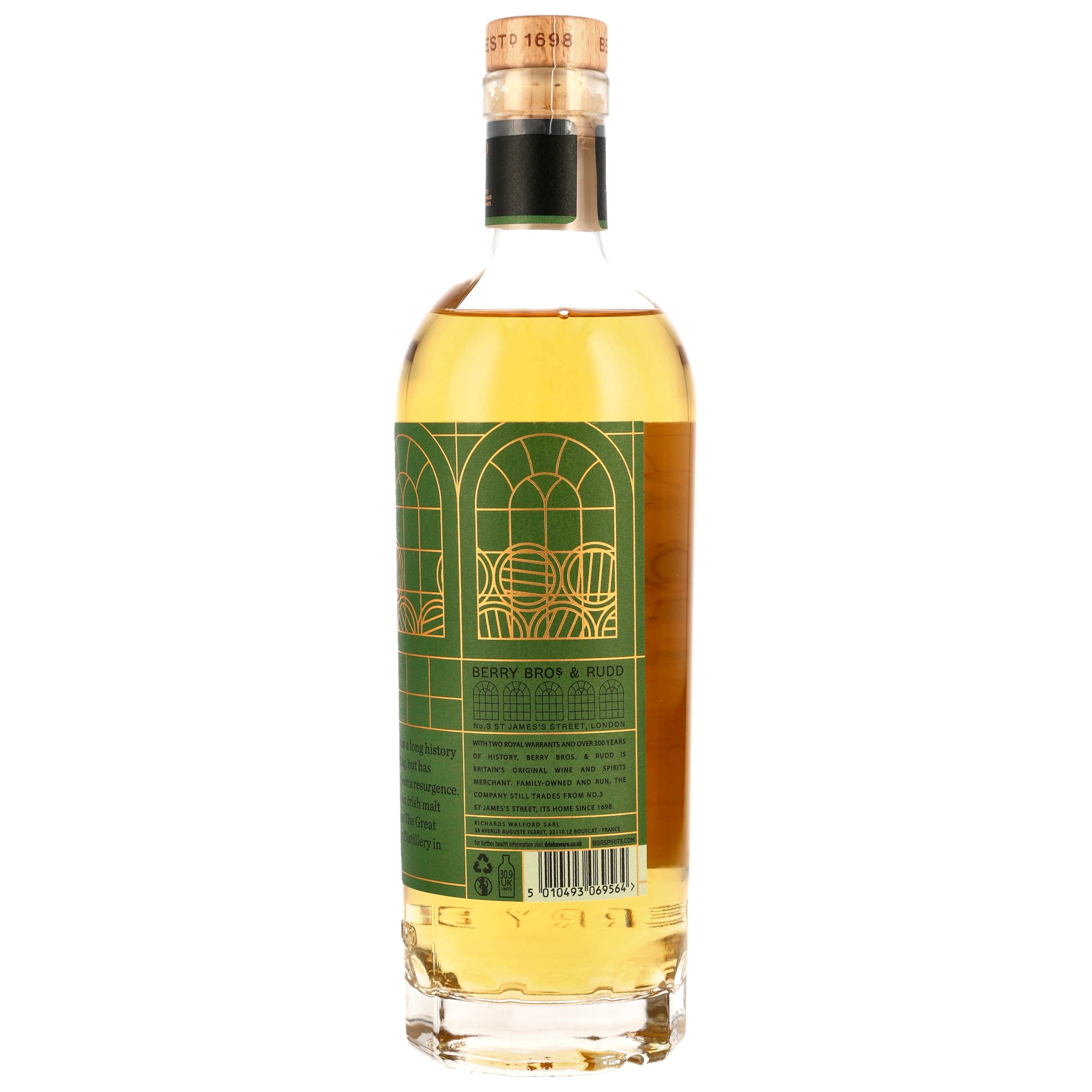 Irish Reserve Single Malt Whiskey Classic Range (Berry Bros and Rudd)