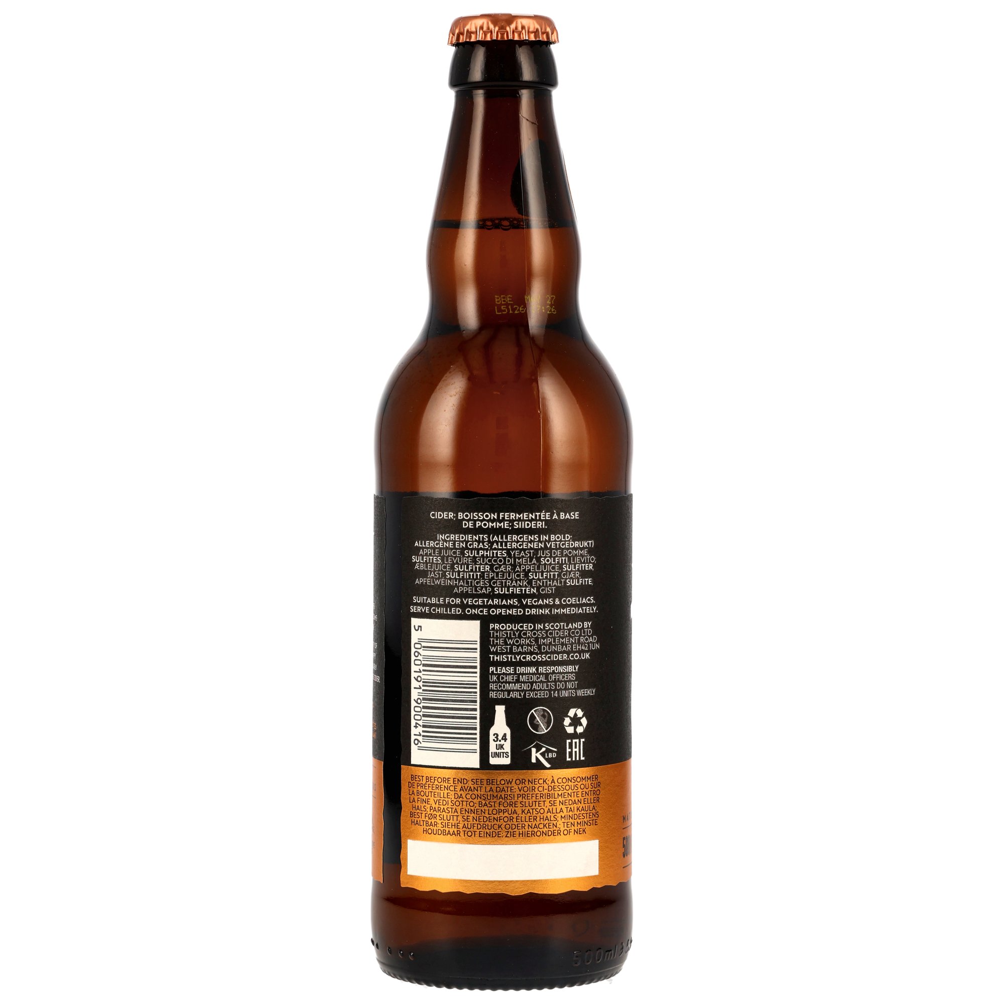 Thistly Cross - Whisky Cask Cider MHD- Artikel