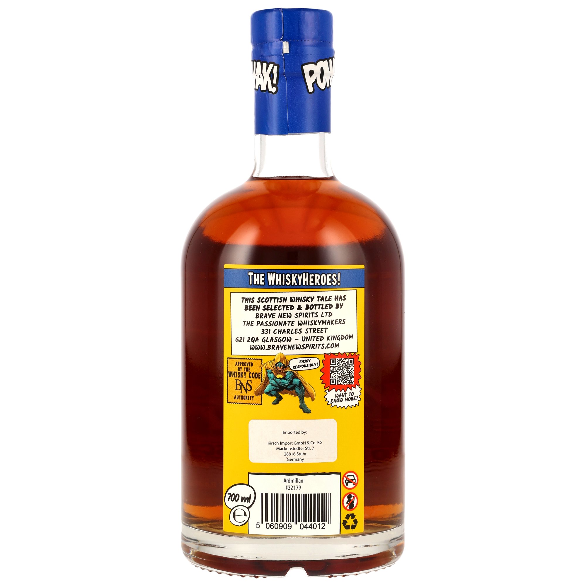 Ardmillan 12 y.o. Whiskyheroes: Smoke Over The Craig - Brave New Spirits