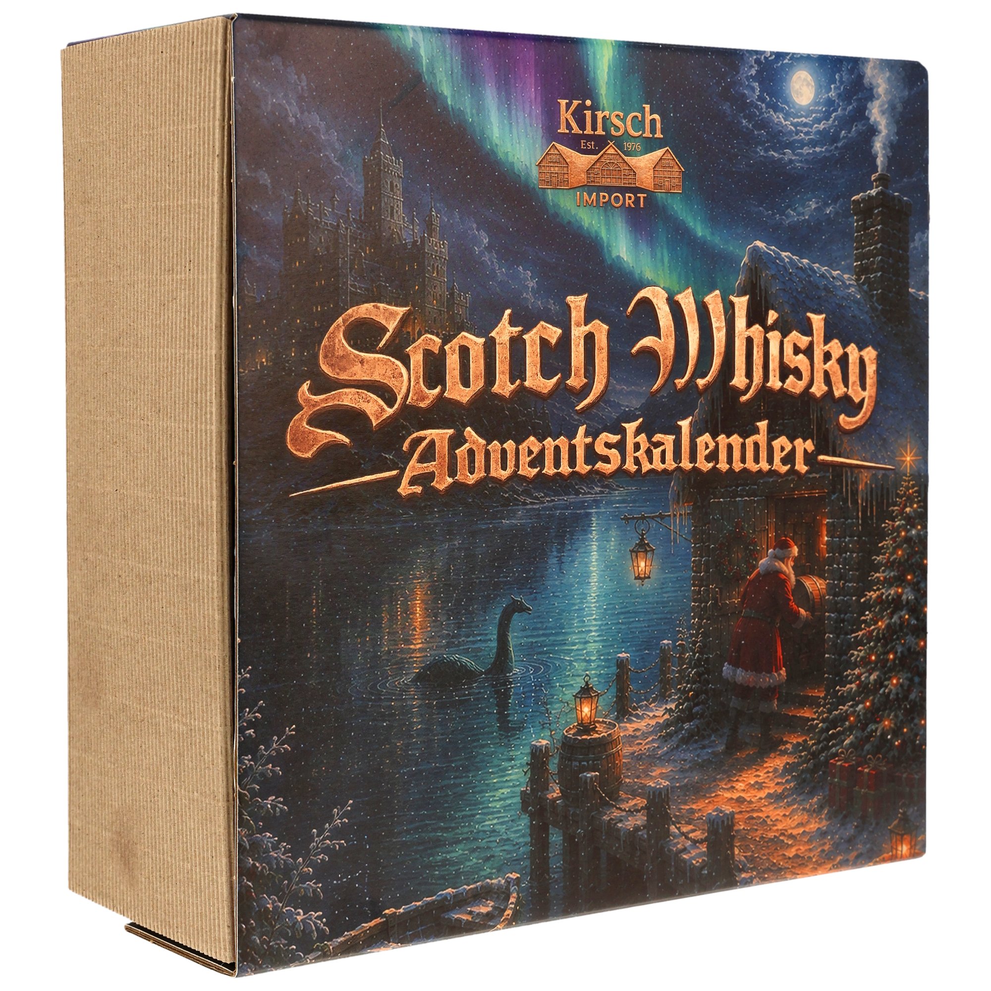 Adventskalender - Scotch - 24 x 0,02l | 5 VE pro Karton (2026) - mit Begleitheft