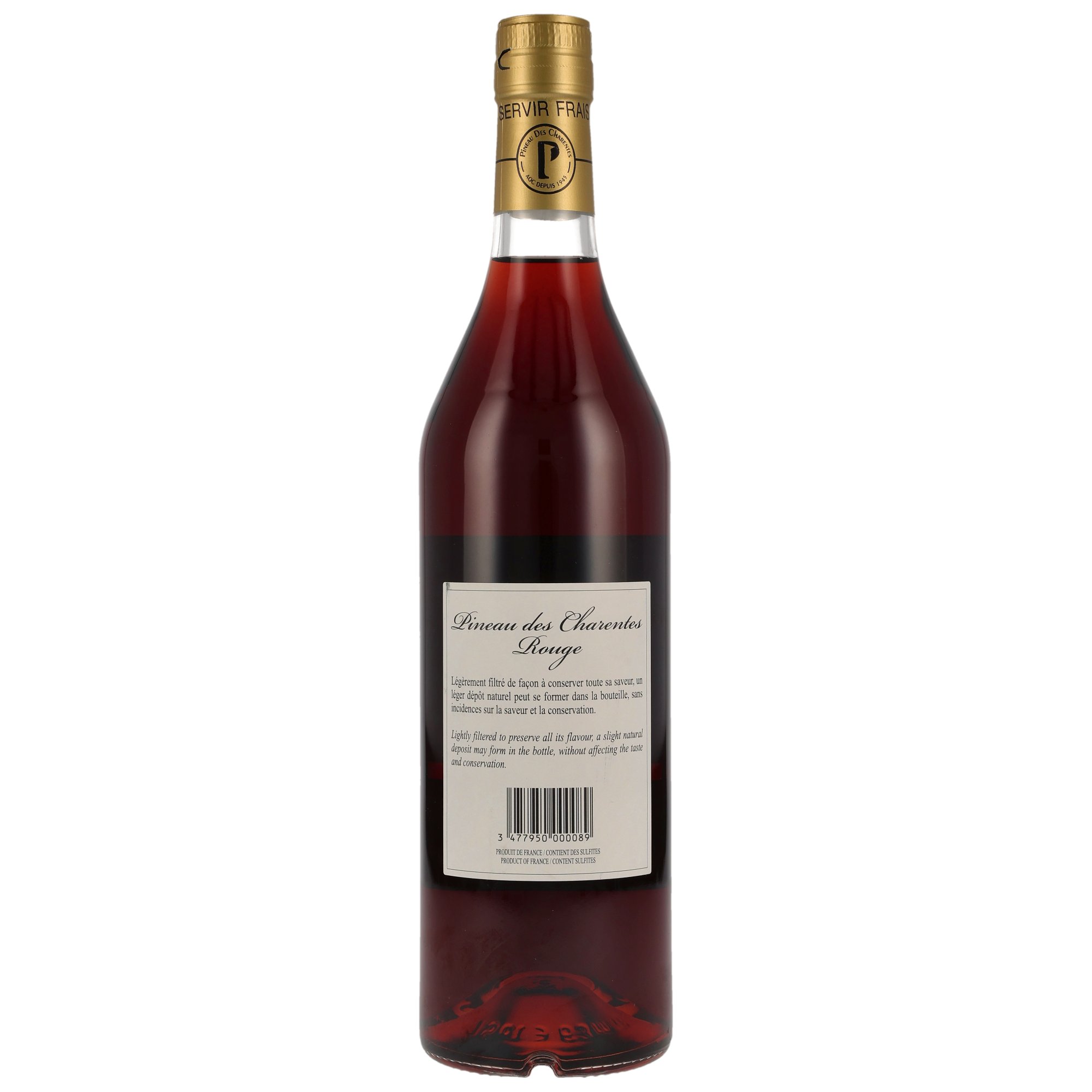 Vallein Tercinier Pineau des Charentes Rouge