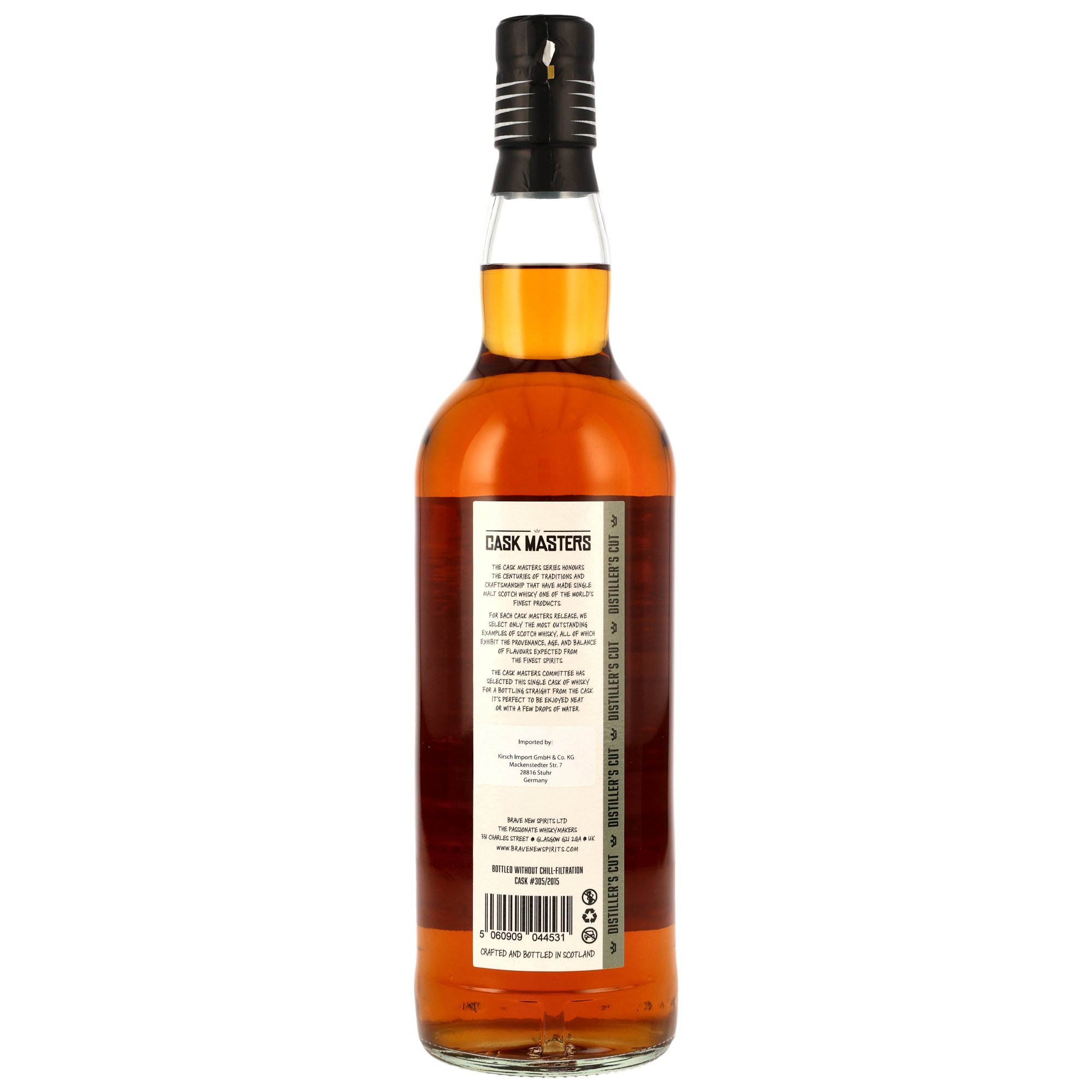Laphroaig 2015/2026 - 10 y.o. - 1st Fill Oloroso Sherry Hogshead #305/2015 - Cask Masters - Brave New Spirits