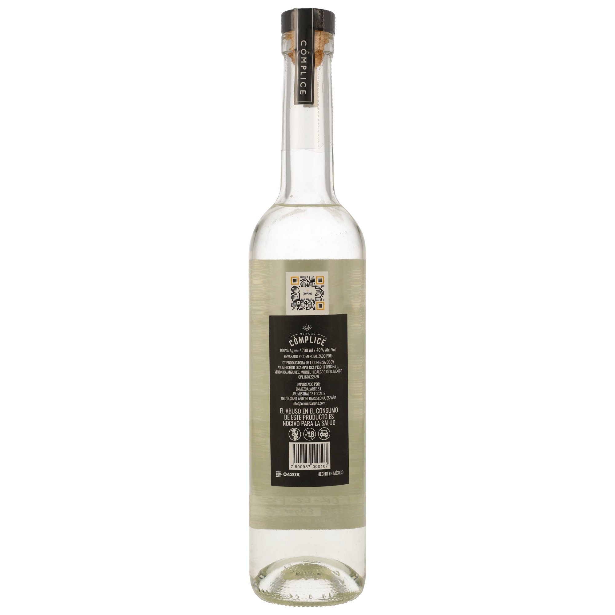 Mezcal Complice Maguey Espadin - Origenes