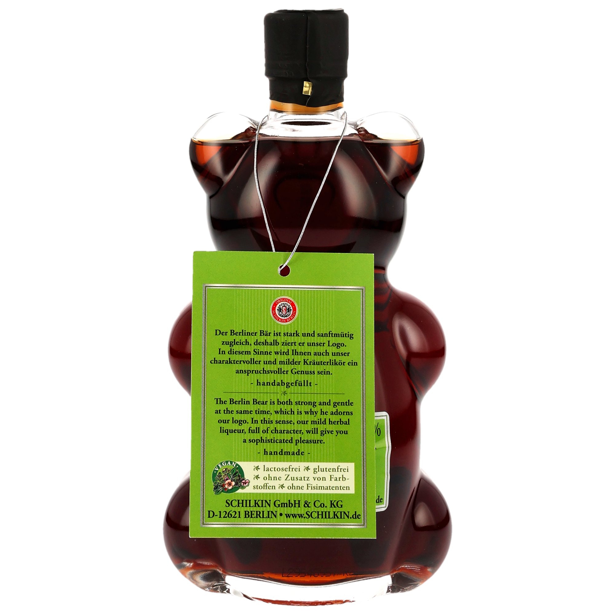 Berliner Luft Kräuter - Kräuterlikör Bärenflasche