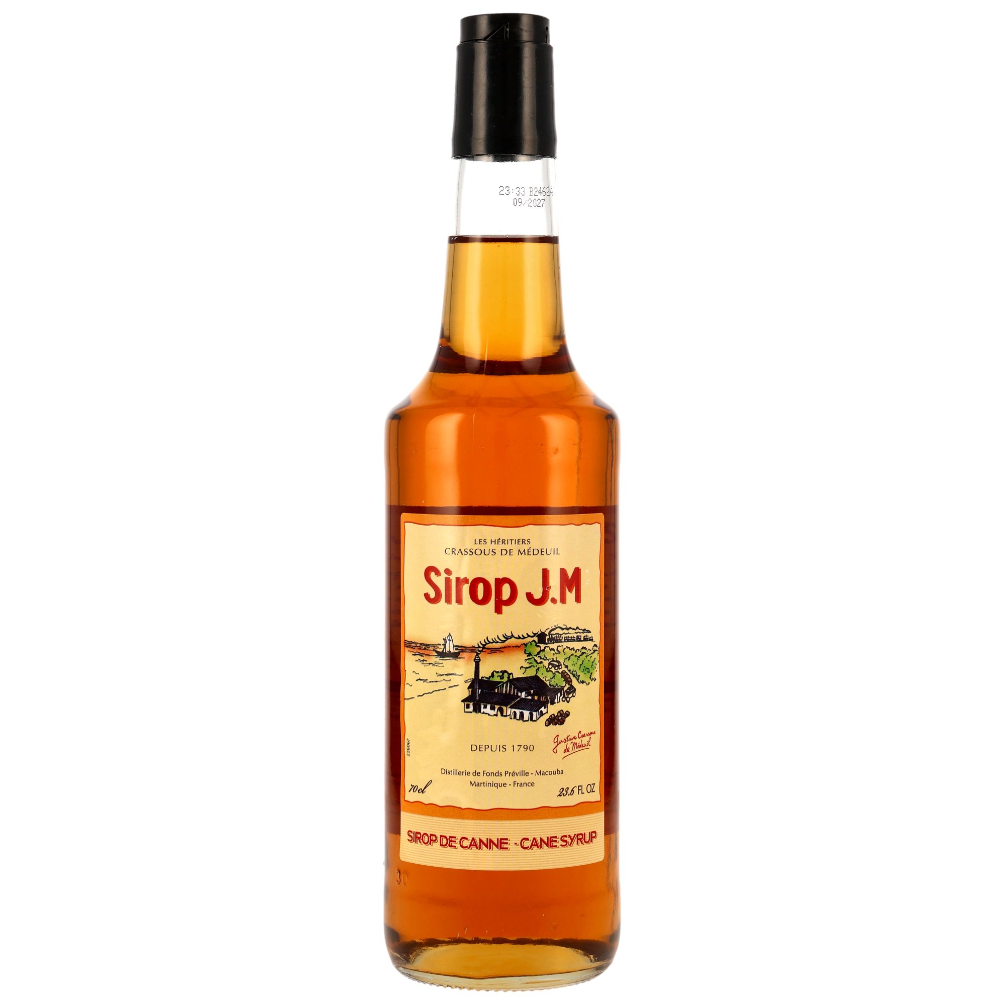 Sirop J.M (Sirup, Zuckersirup) MHD Artikel