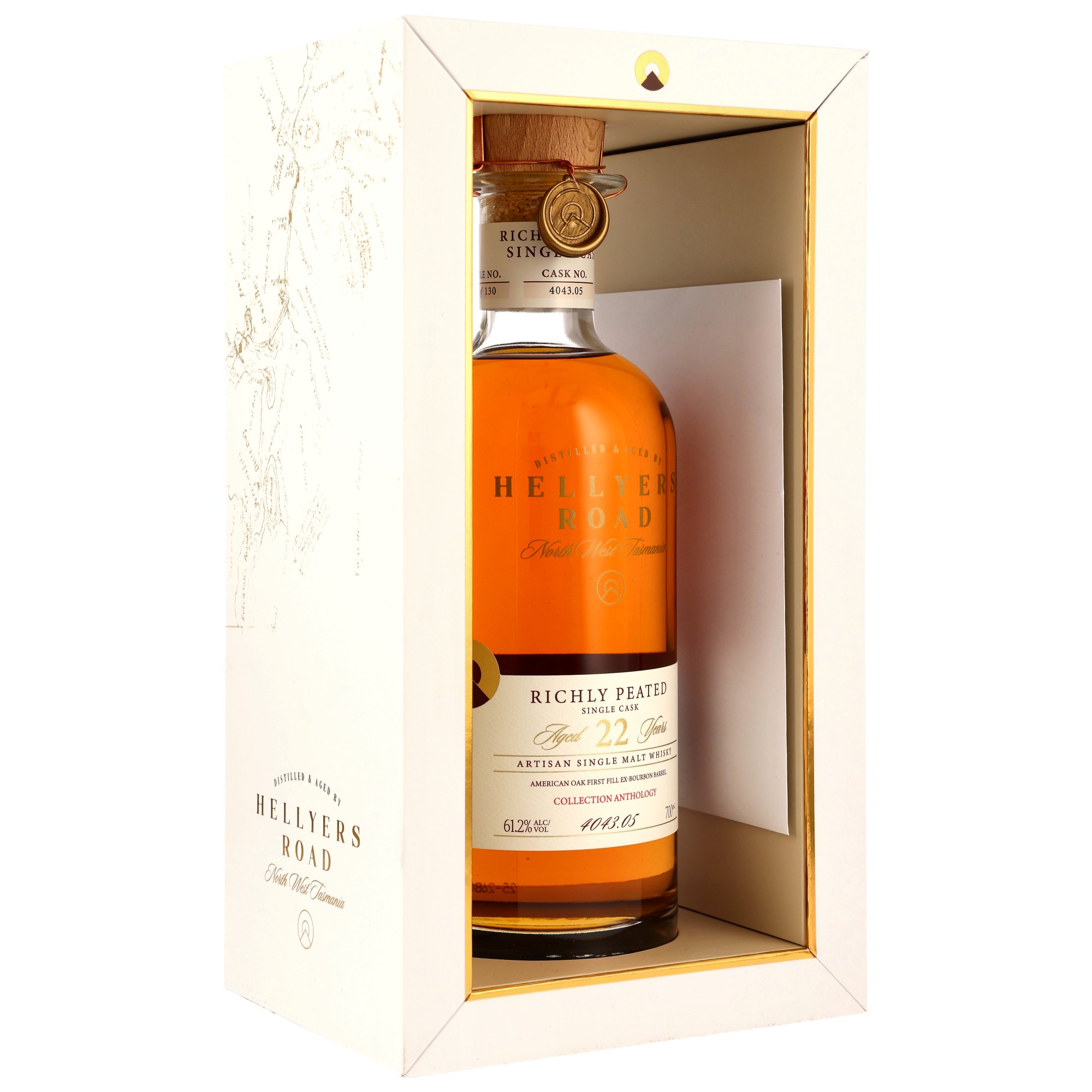 Hellyers Road 2004/2026 - 22 y.o. - 1st. Fill Bourbon Barrel #4043.05