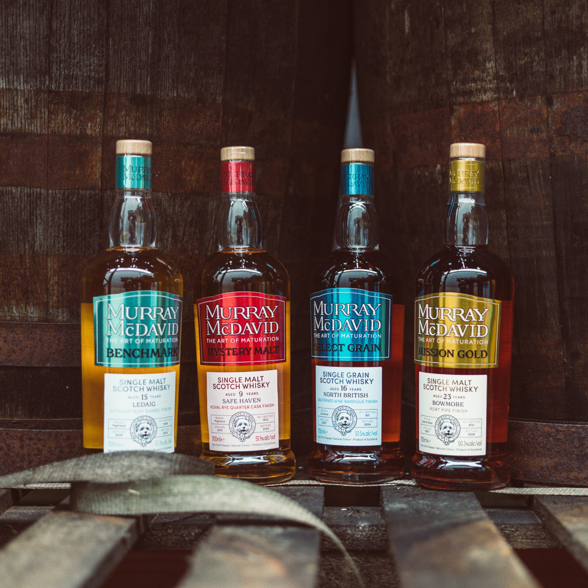 Ledaig 2009/2024 - 15 y.o. - Uitvlugt Rum Barrel - Murray McDavid