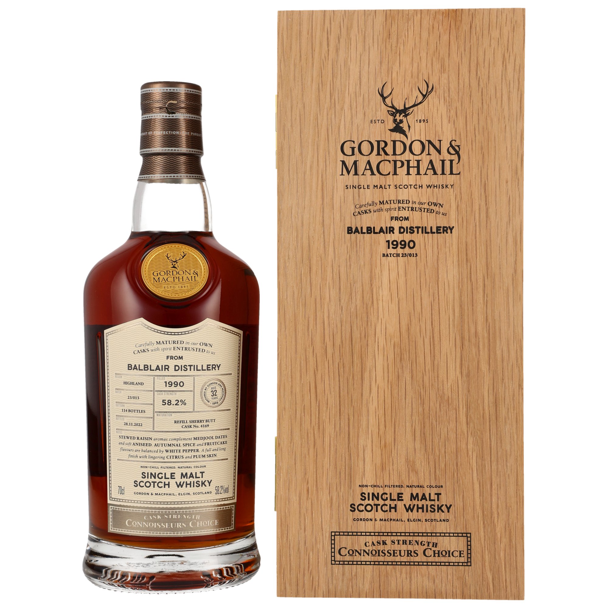 Balblair 1990/2022  G&M CC UPPER NEW RANGE