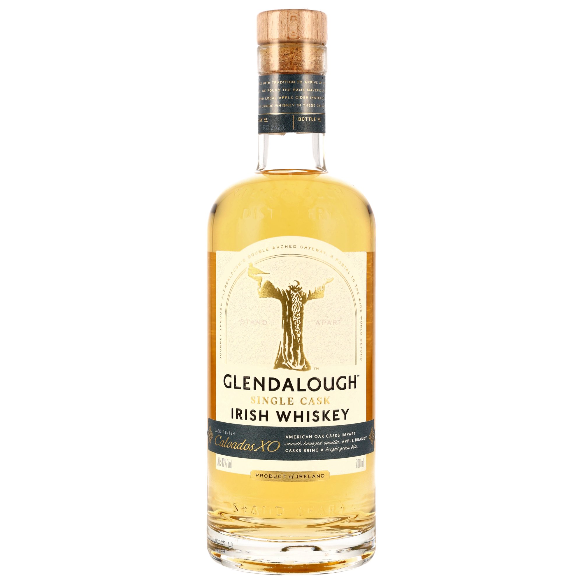 Glendalough Single Cask - Calvados XO Casks Finish - neue Ausstattung