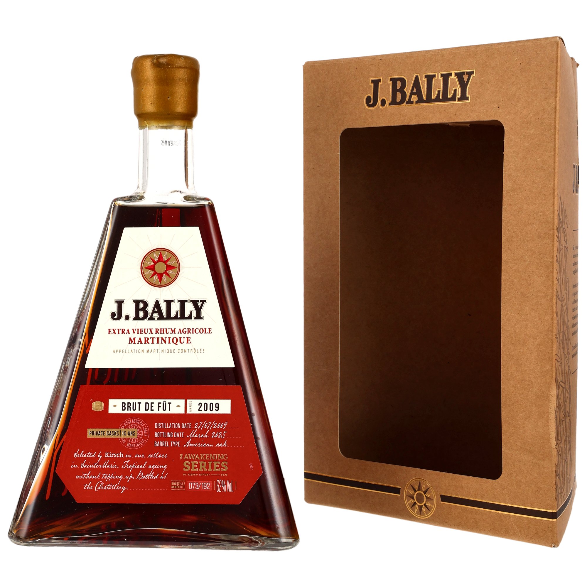 J.Bally 2009/2025 - 15 y.o. - Single Cask - The Awakening Series