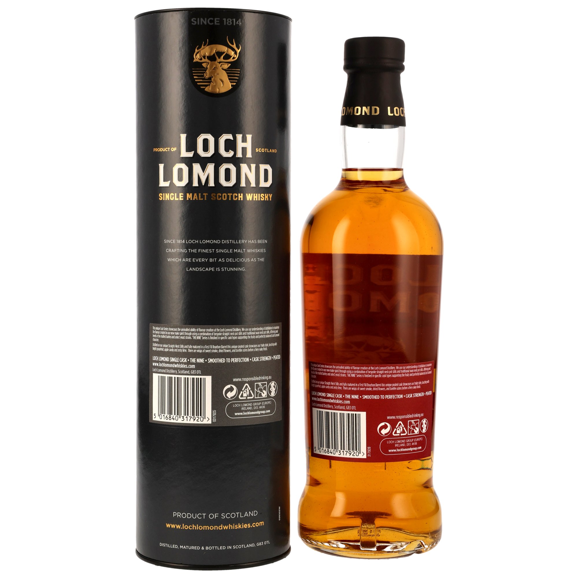 Loch Lomond Single Cask 2017/2025 - Bourbon Barrel #610 - The Nine 2025