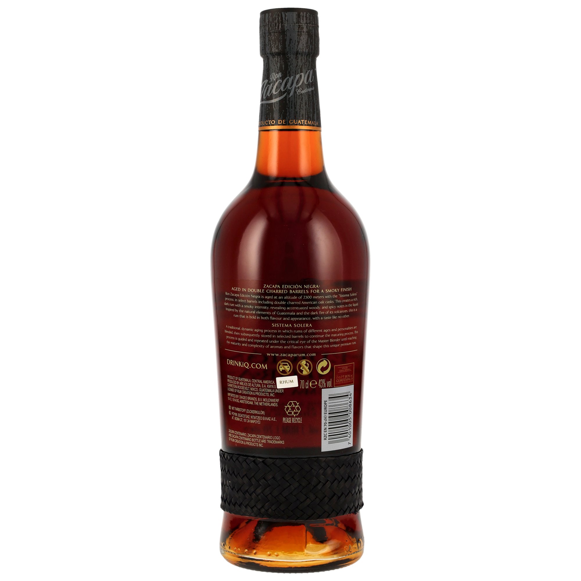 Zacapa Edicion Negra ohne Tube