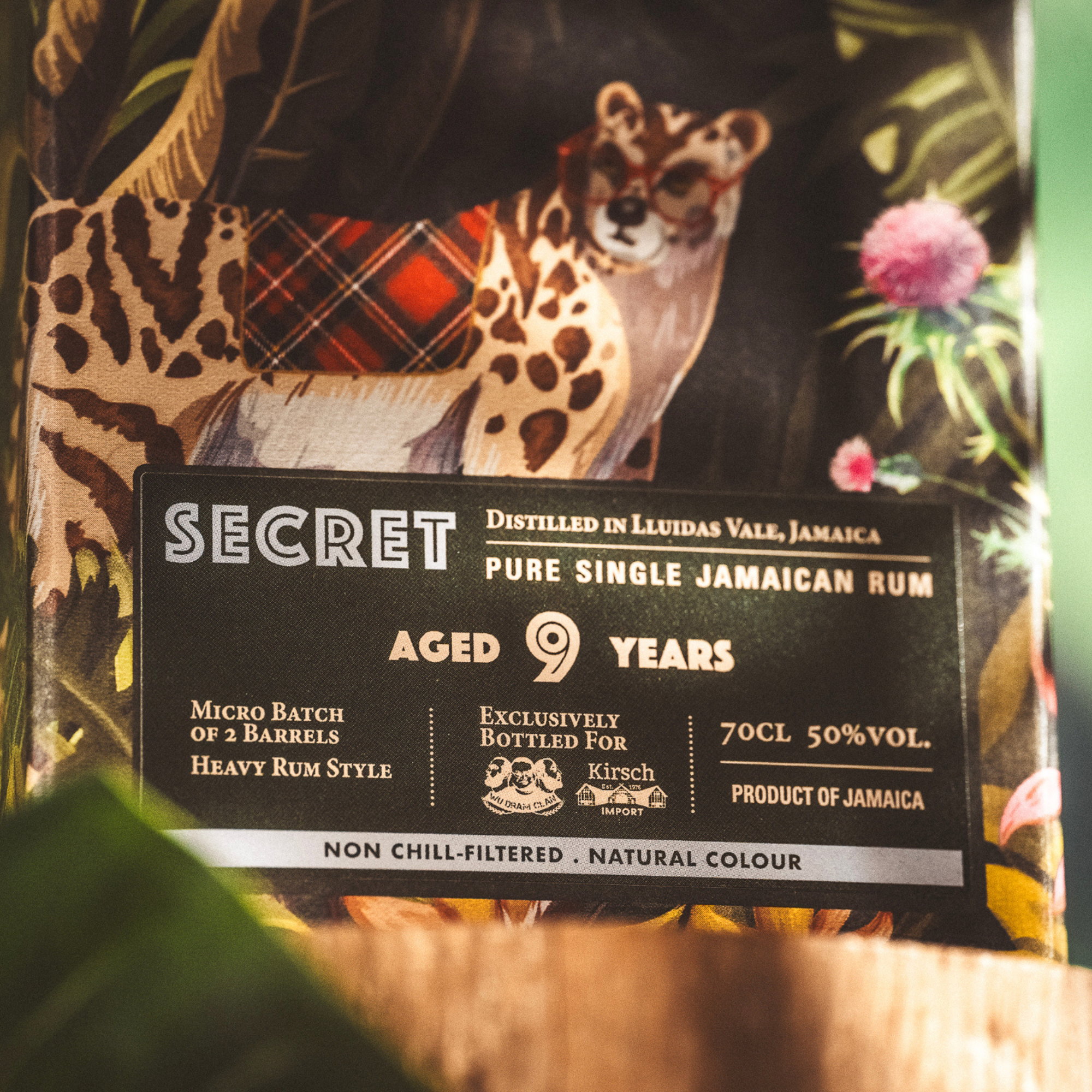 Secret Jamaica Rum 2015/2024 - 9 y.o. - Micro Batch - Rest & Be Thankful (WuDramClan & Kirsch Import)