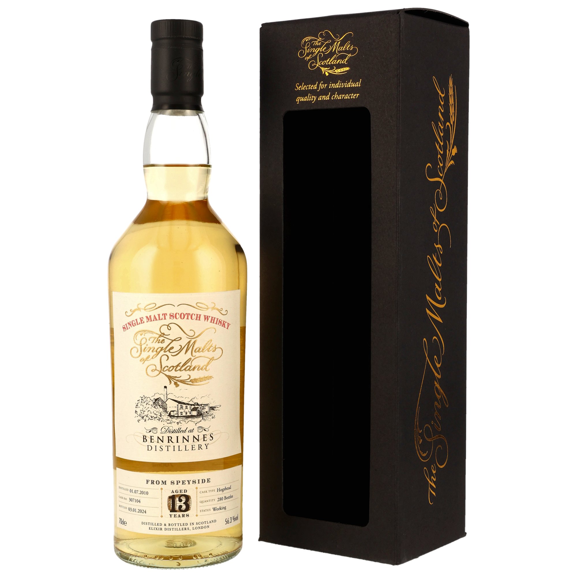 The Single Malts of Scotland Benrinnes 13YO