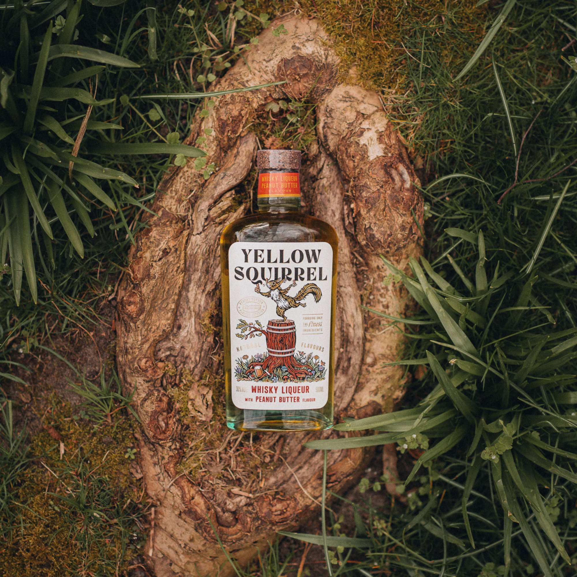 Yellow Squirrel Peanut Butter Whisky Liqueur (Erdnussbutter Likör)