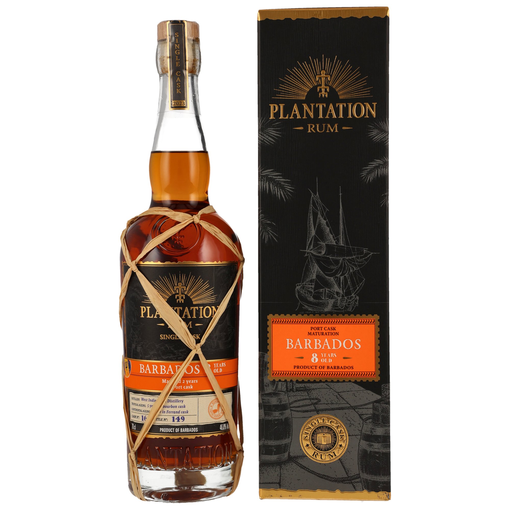 Plantation Barbados Rum 8 y.o  - Single Cask Edition 2023