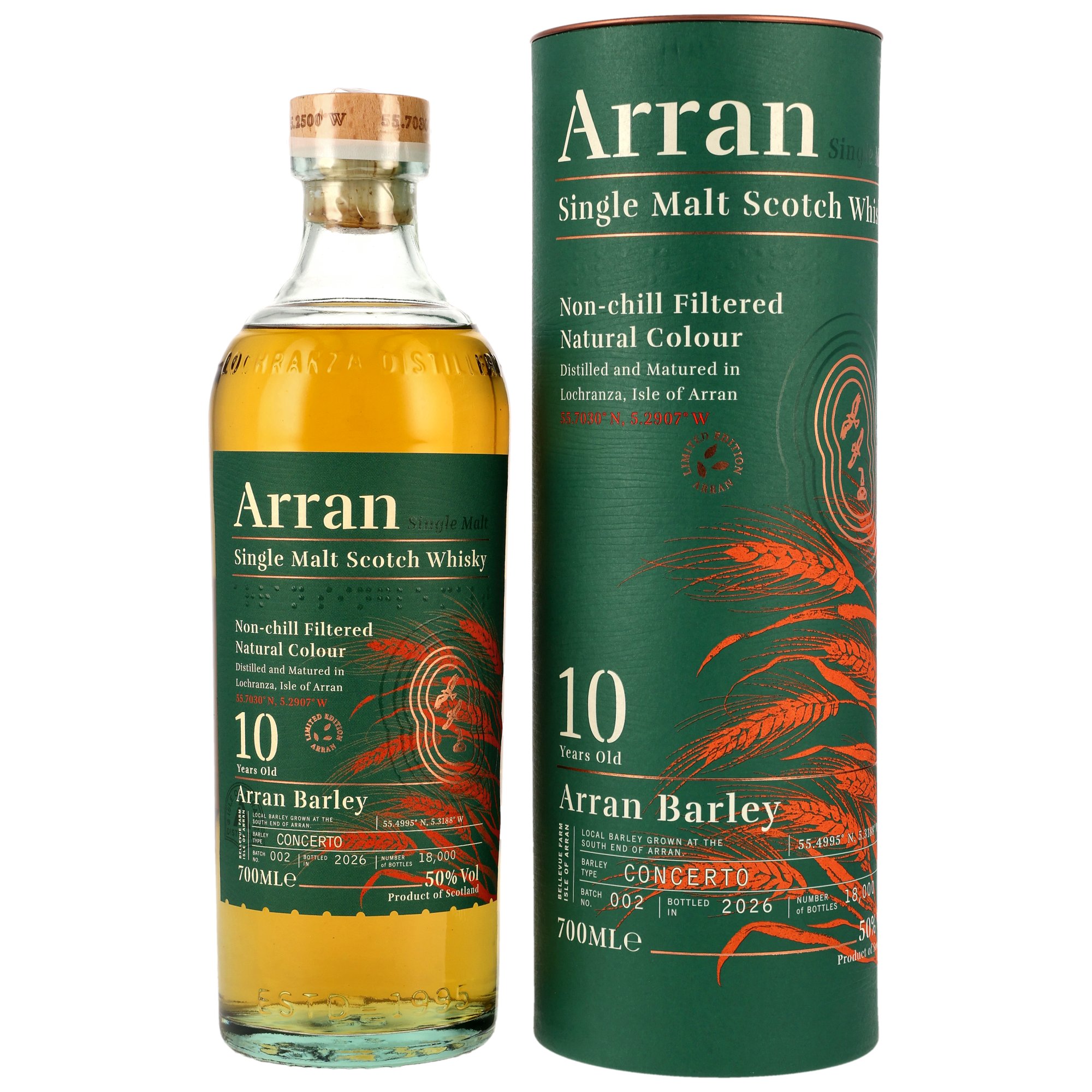 Arran 10 y.o. Arran Barley (2026)