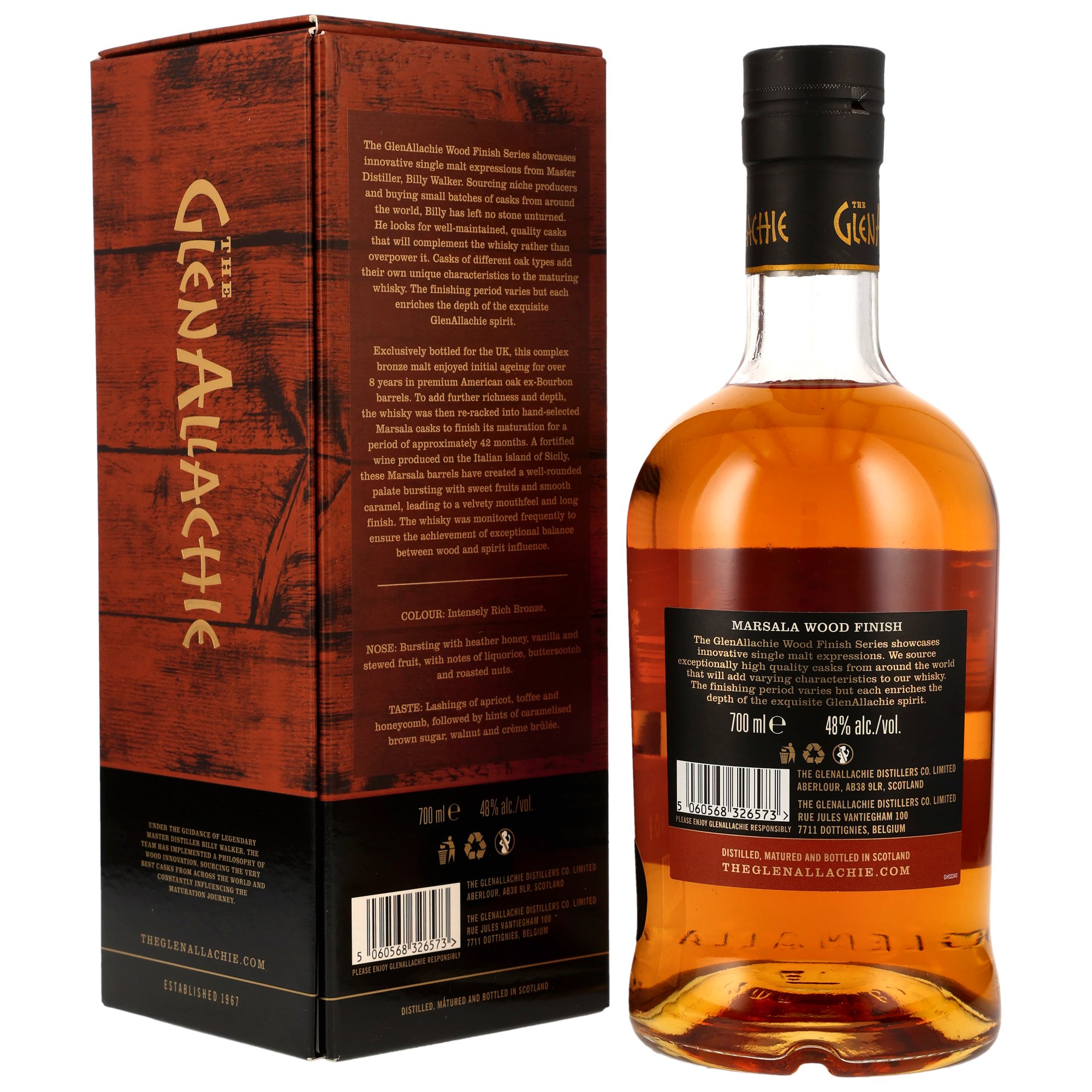 GlenAllachie 11 y.o. Marsala Wood Finish