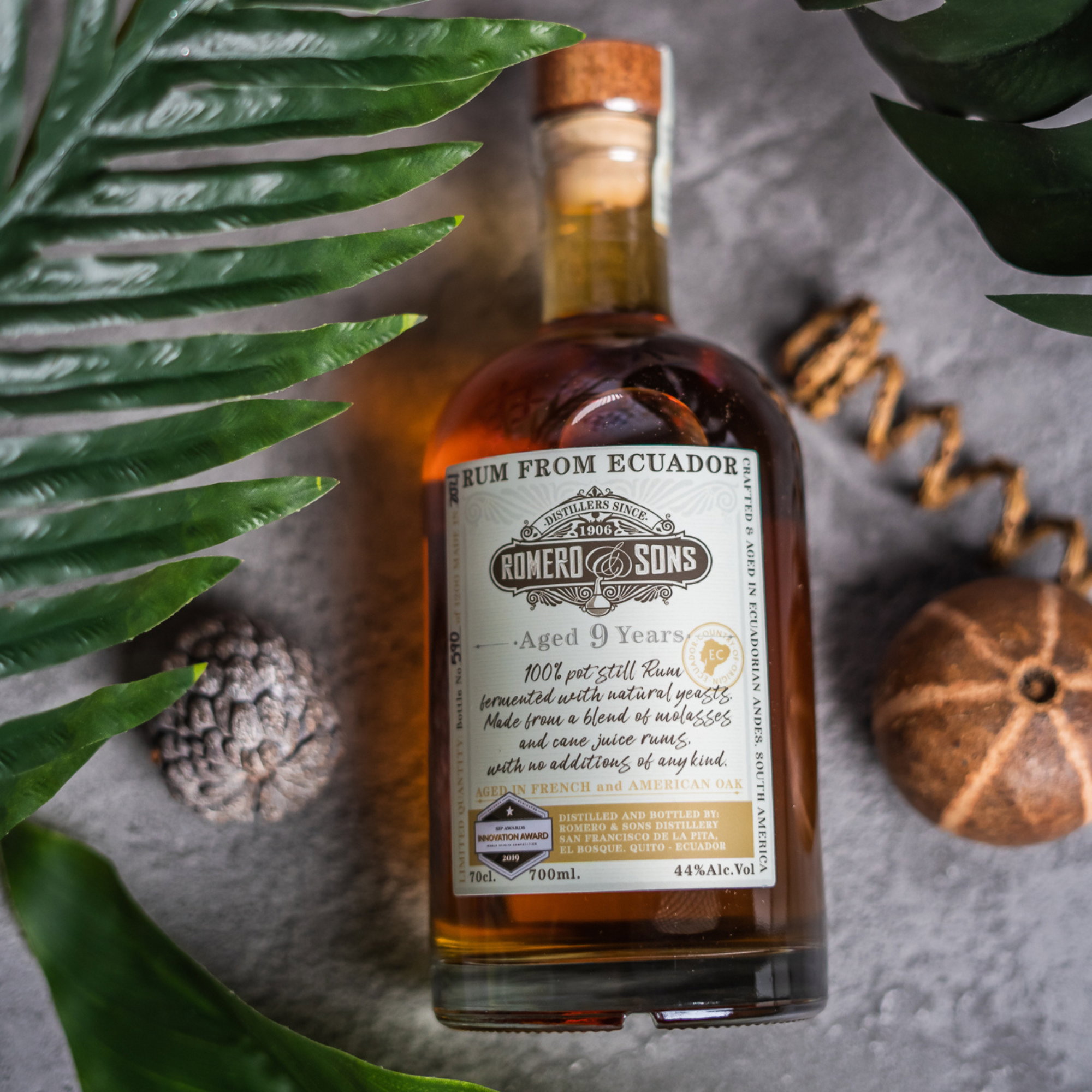 Romero & Sons 9 y.o. Ecuador Rum