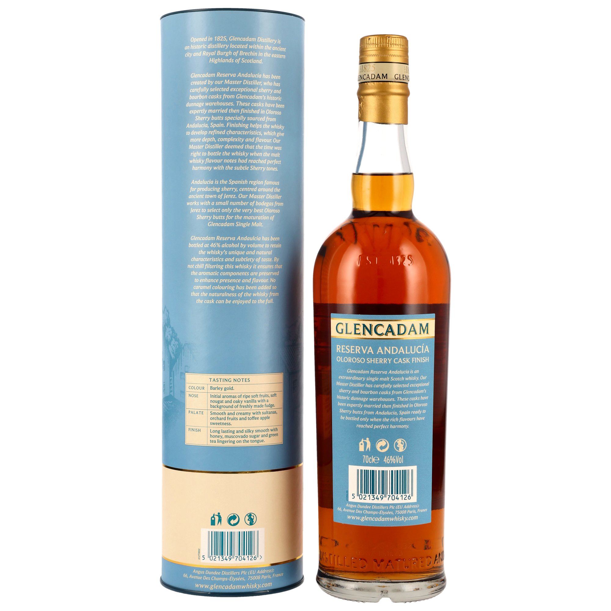 Glencadam Reserva Andalucia - Oloroso Sherry Cask Finish