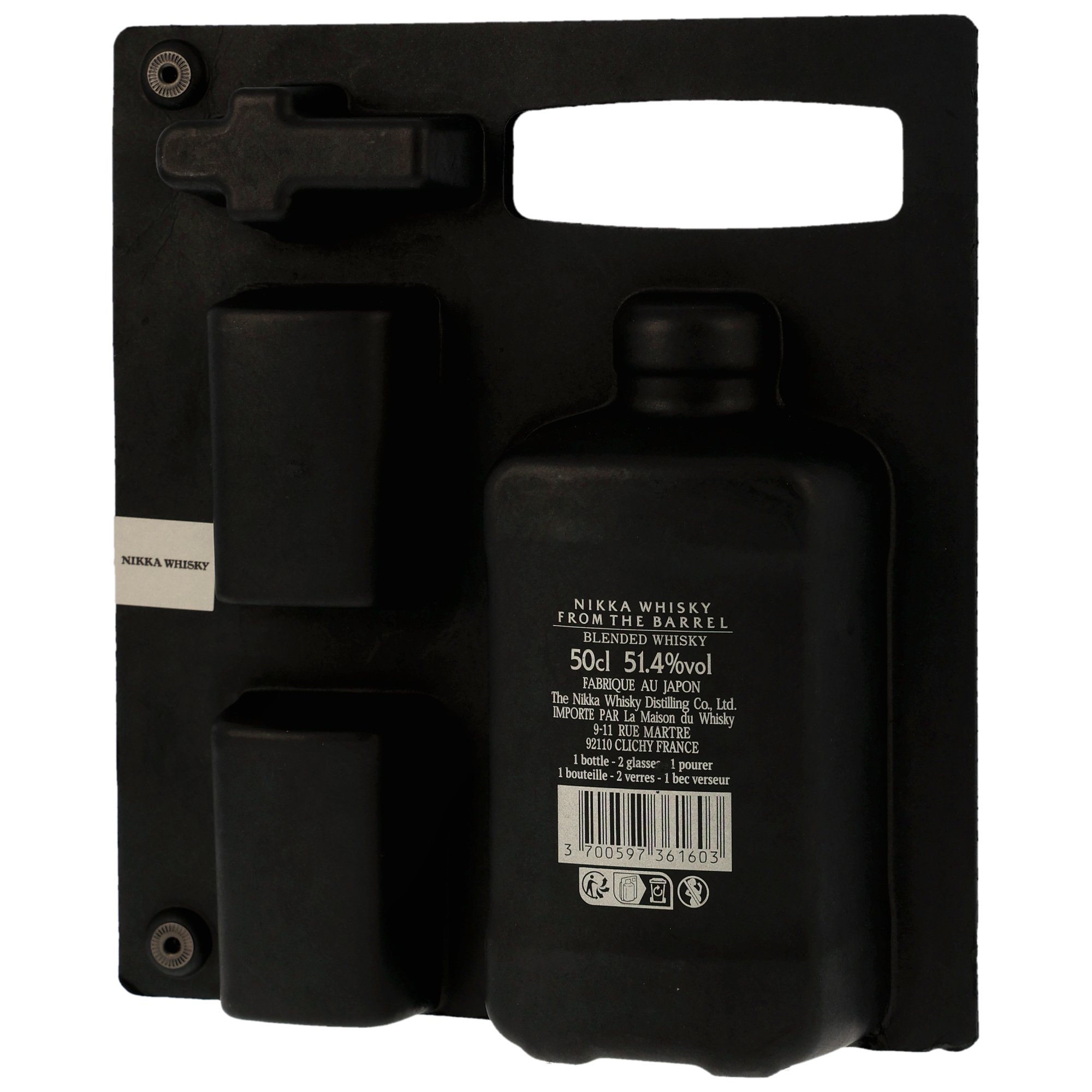 Nikka Whisky From the Barrel mit 2 Gläsern und Ausgießer