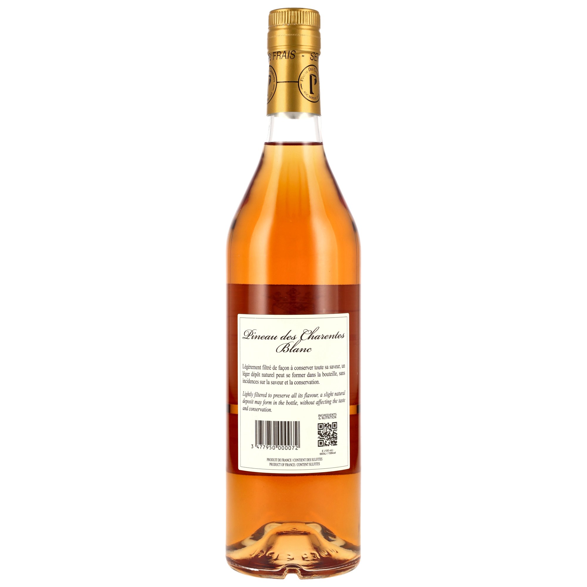 Vallein Tercinier Pineau des Charentes Blanc