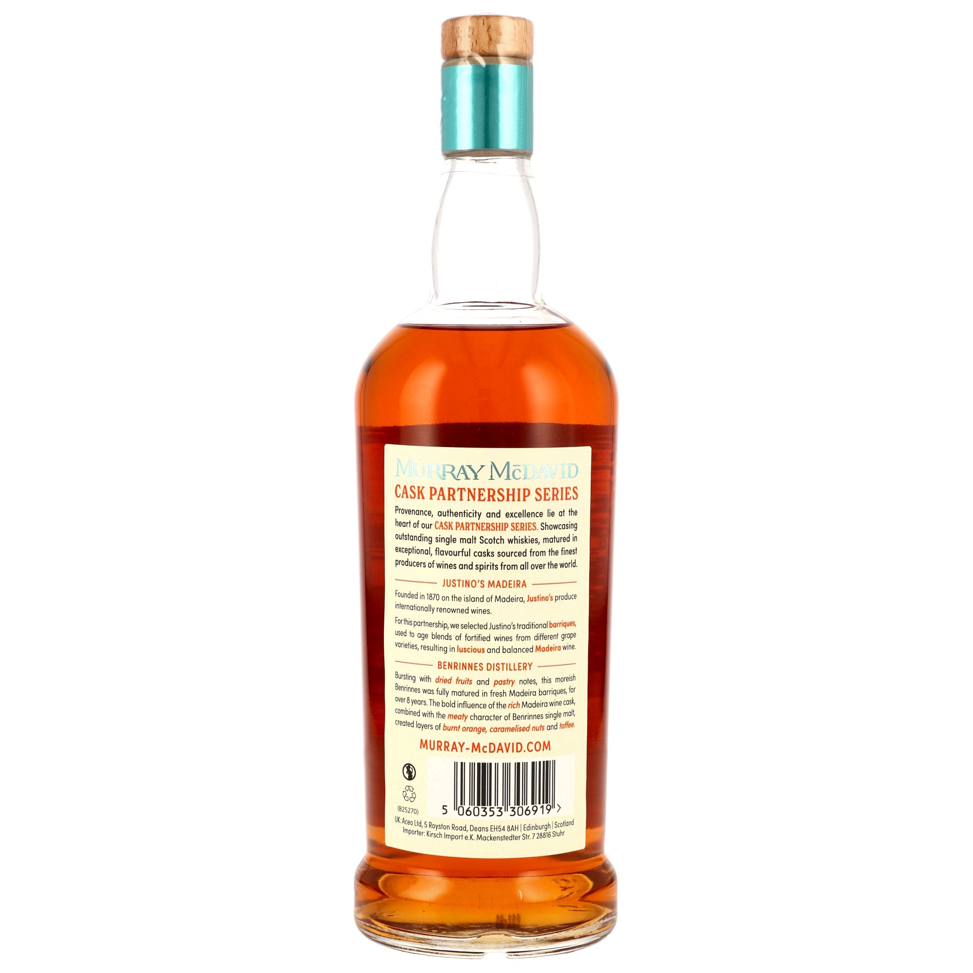 Benrinnes 2016/2025 - 8 y.o. - Madeira - Cask Partnership - Murray McDavid