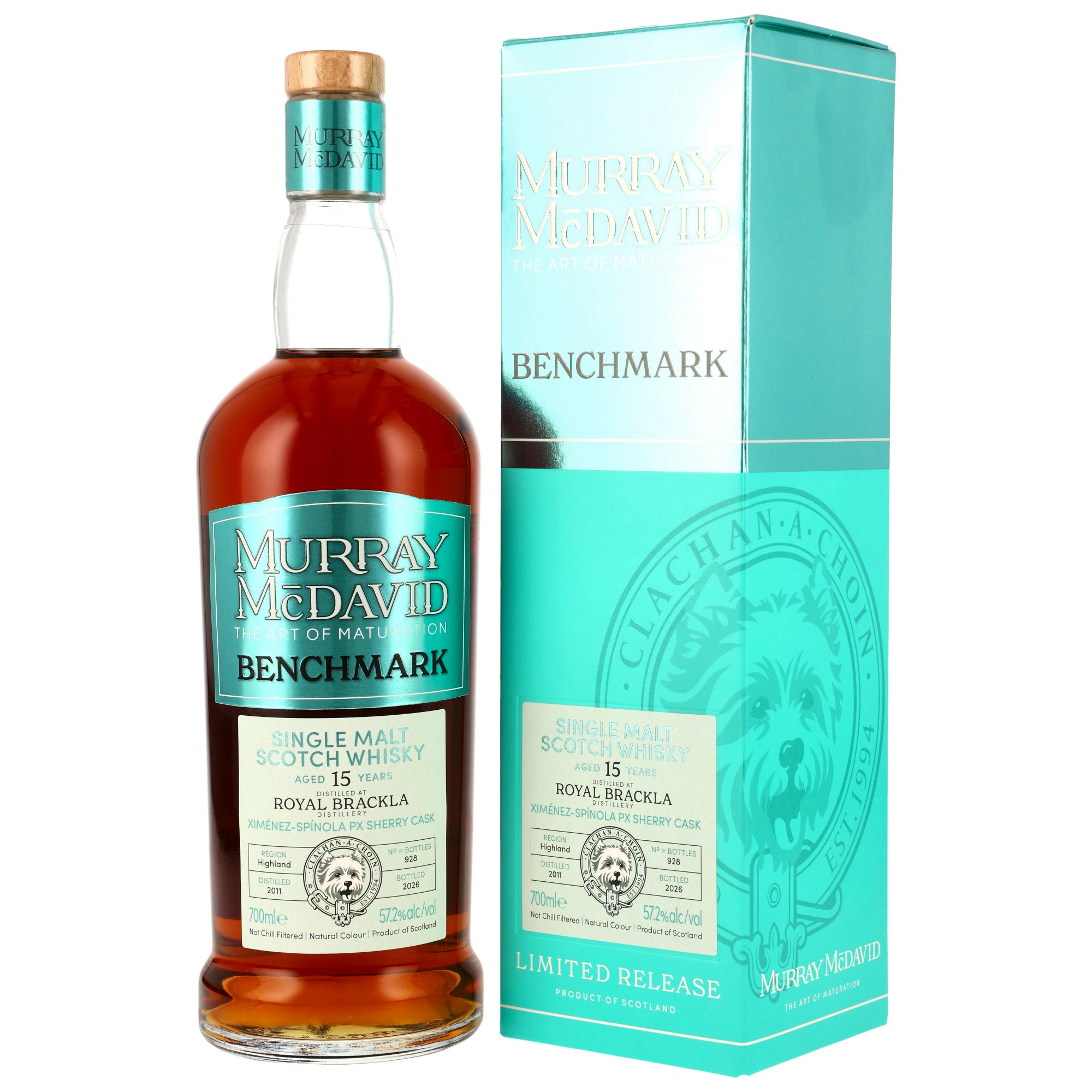Royal Brackla 2011/2026 - 15 y.o. - PX Sherry Casks - Murray McDavid