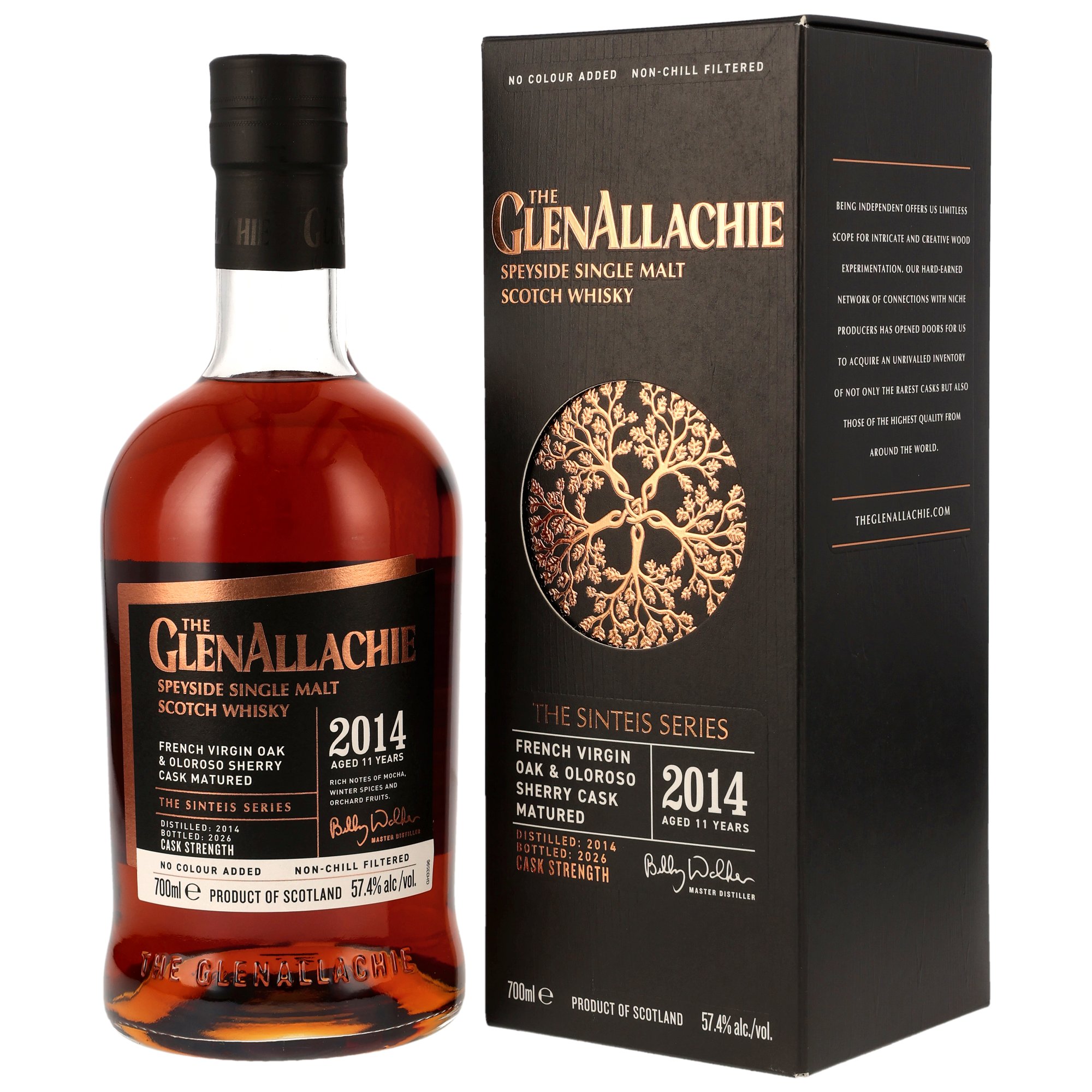GlenAllachie 2014/2026 - 11 y.o. - Sinteis Series Part III - French Virgin Oak & Oloroso Casks