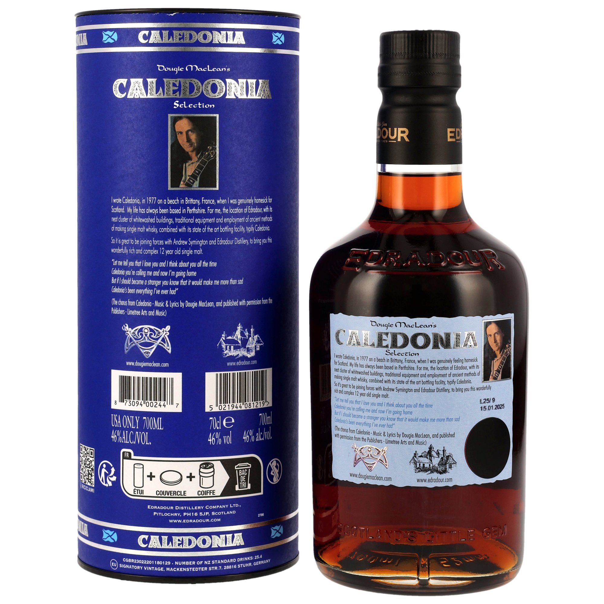 Edradour 12 y.o. Caledonia